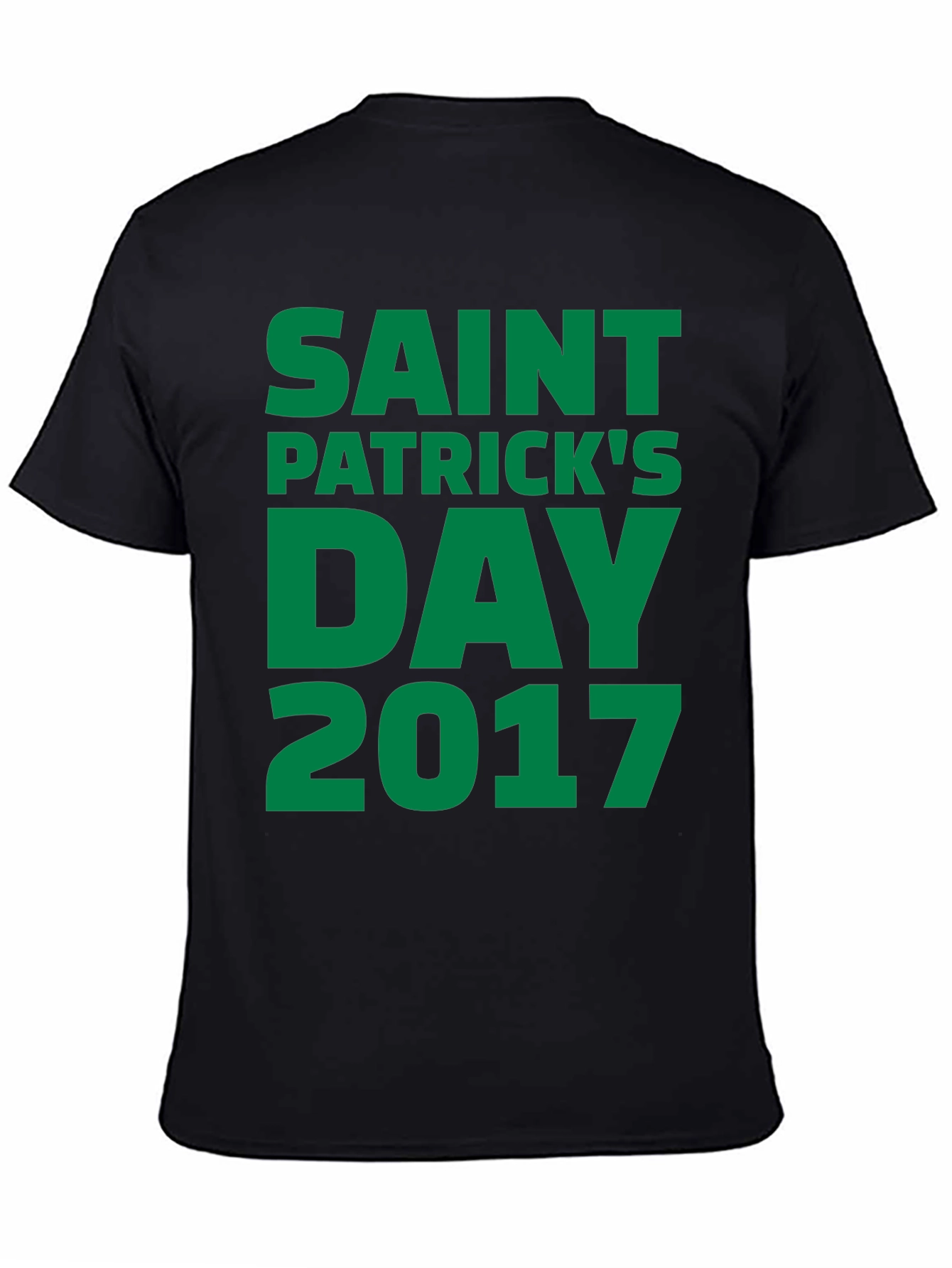 Saint Patricks Day 2017 Black T-Shirt