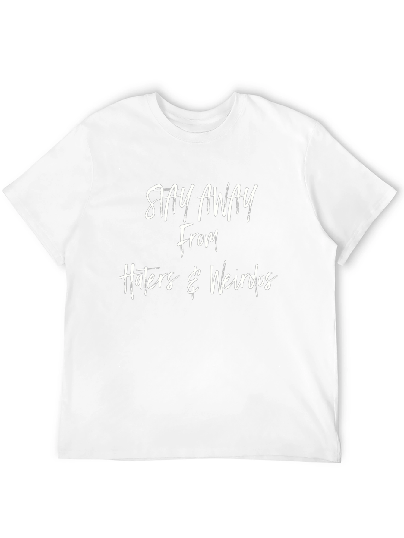 Stay Away Funny Graphic Novelty T-Shirt