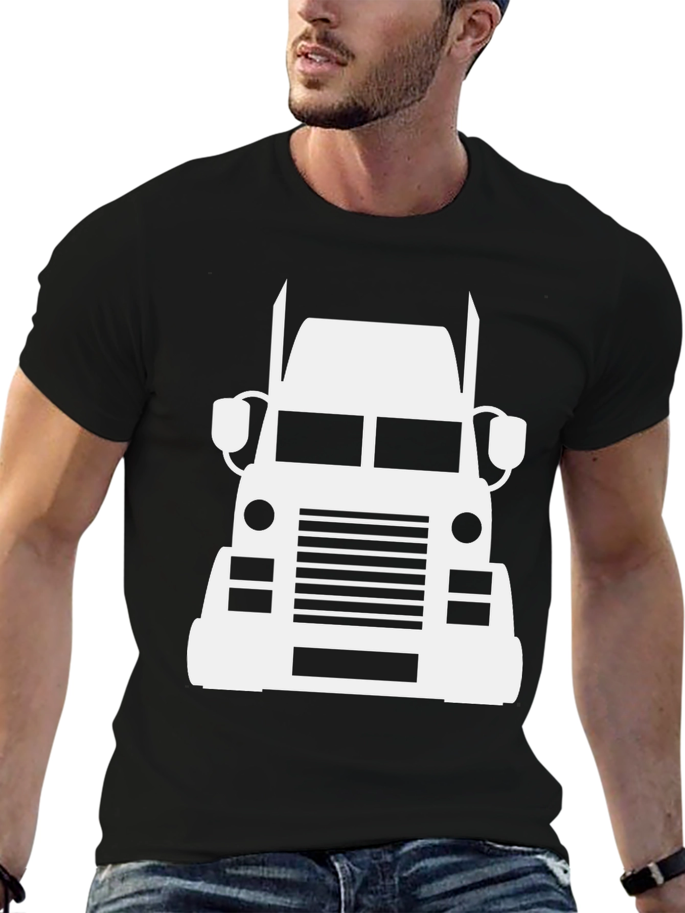 Trucker T-Shirt - Semi Truck Graphic Tee