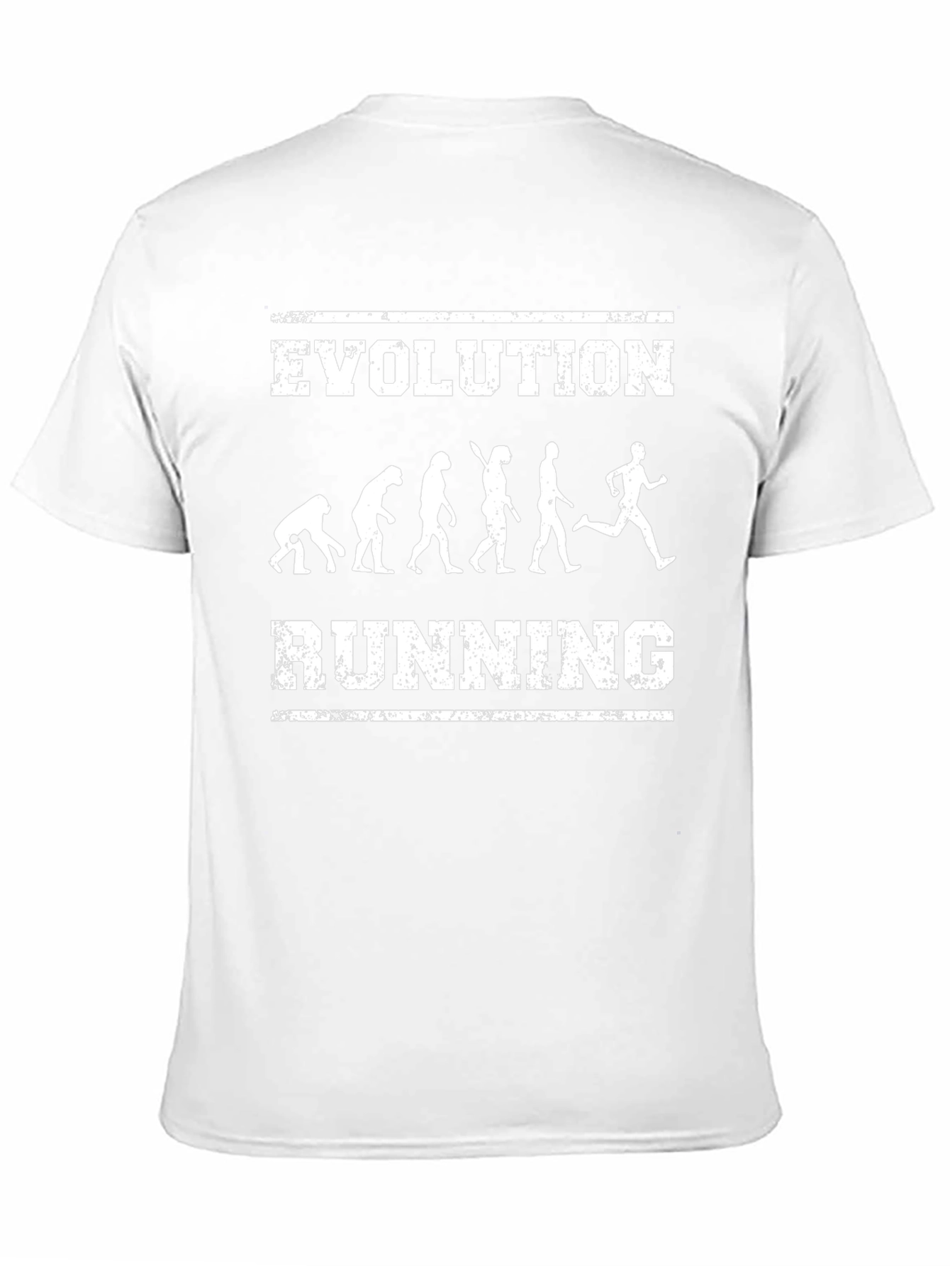 Evolution Running T-Shirt - Funny Fitness Tee