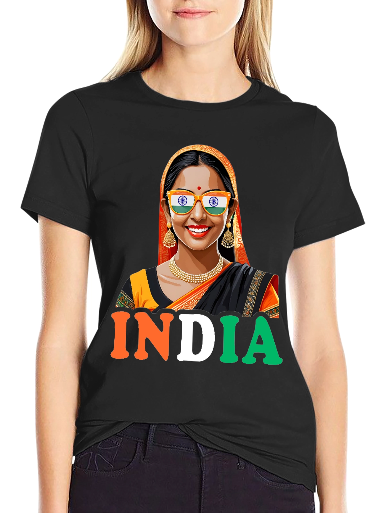 India Pride Graphic T-Shirt