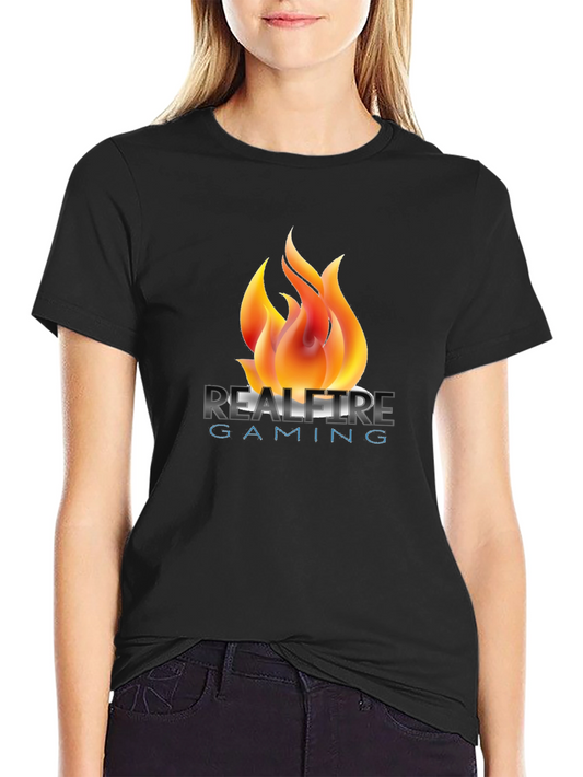 Realfire Gaming Black Graphic T-Shirt