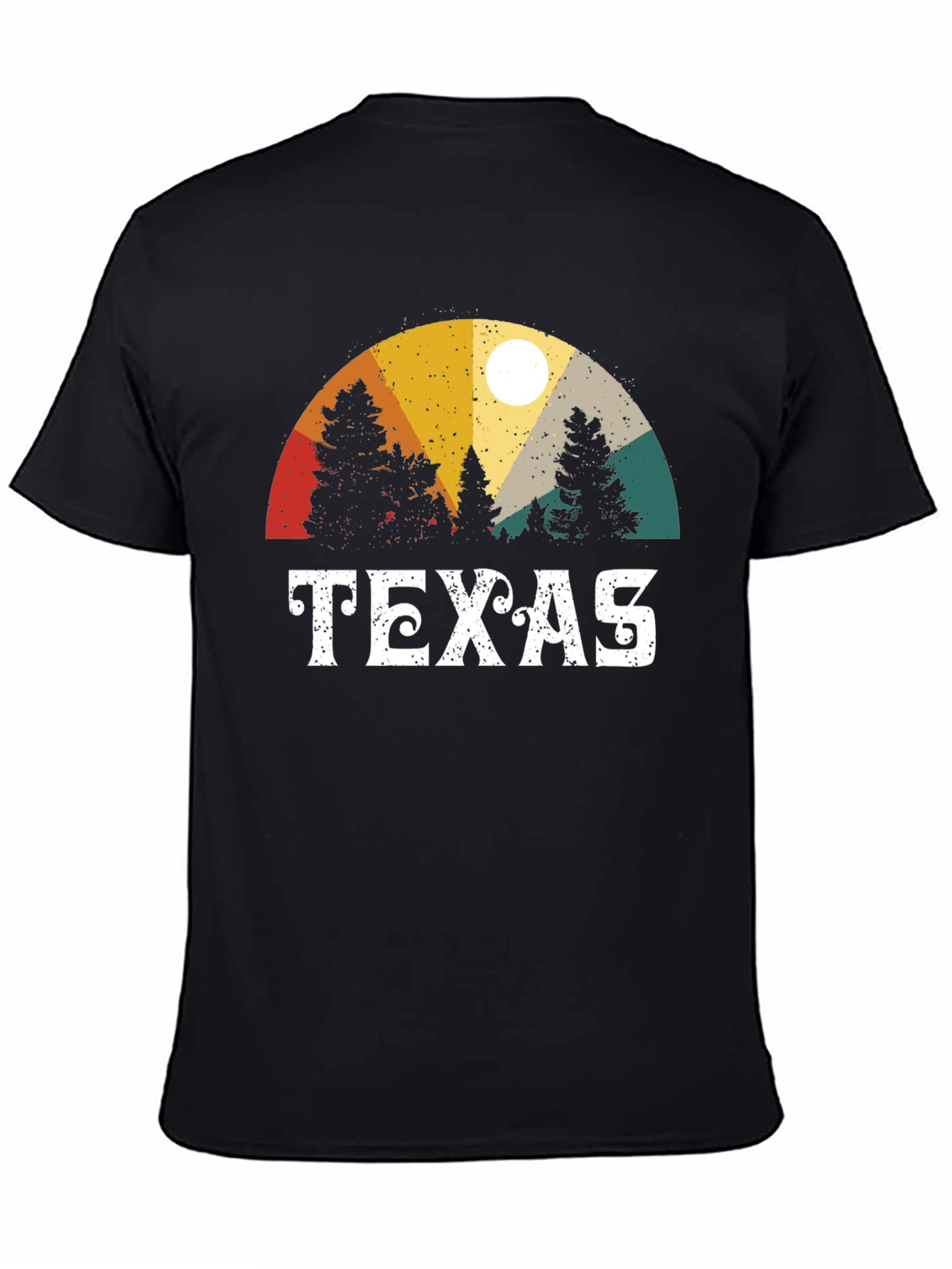 Texas Retro Graphic Tee - Nature Inspired T-Shirt