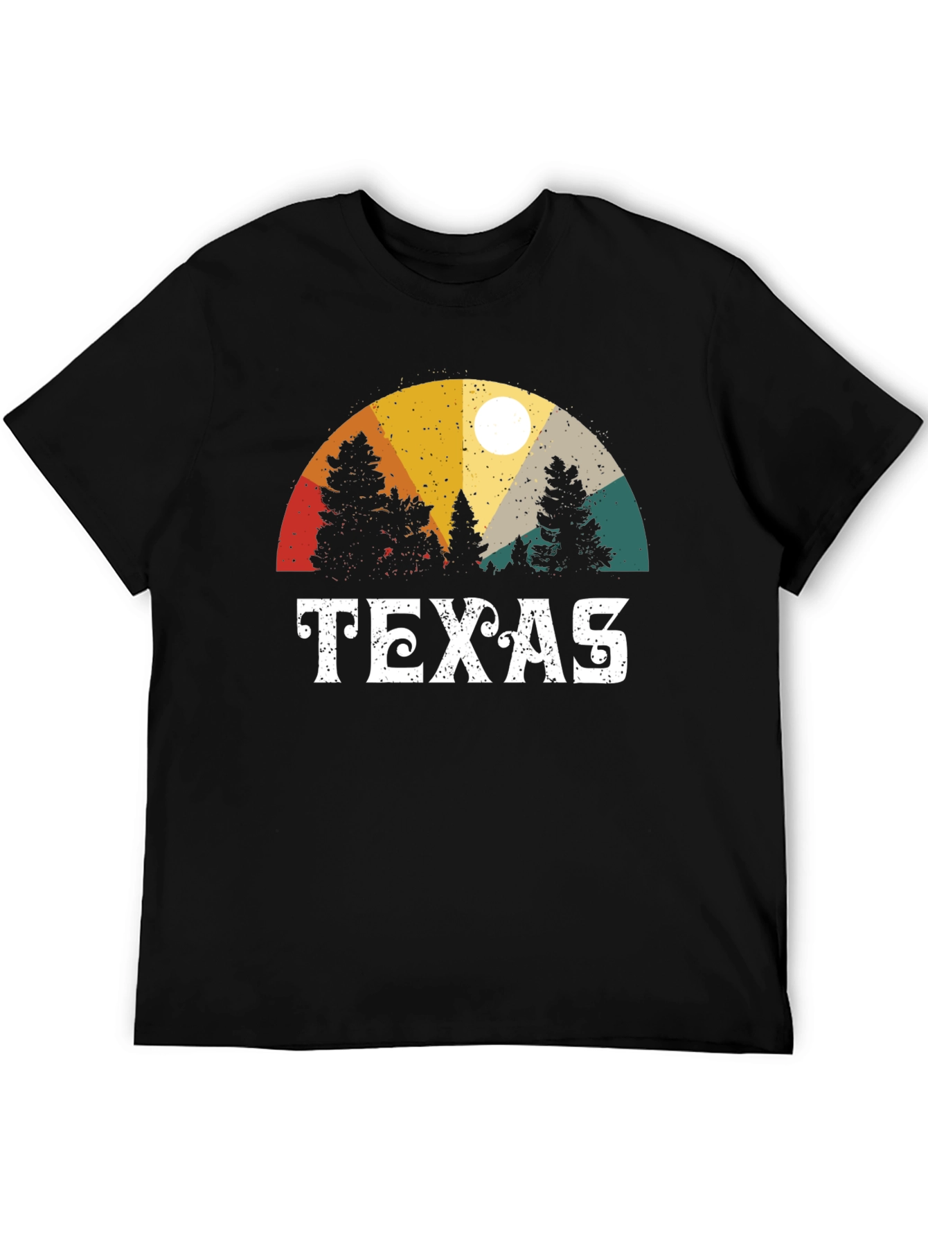 Texas Retro Graphic Tee - Nature Inspired T-Shirt
