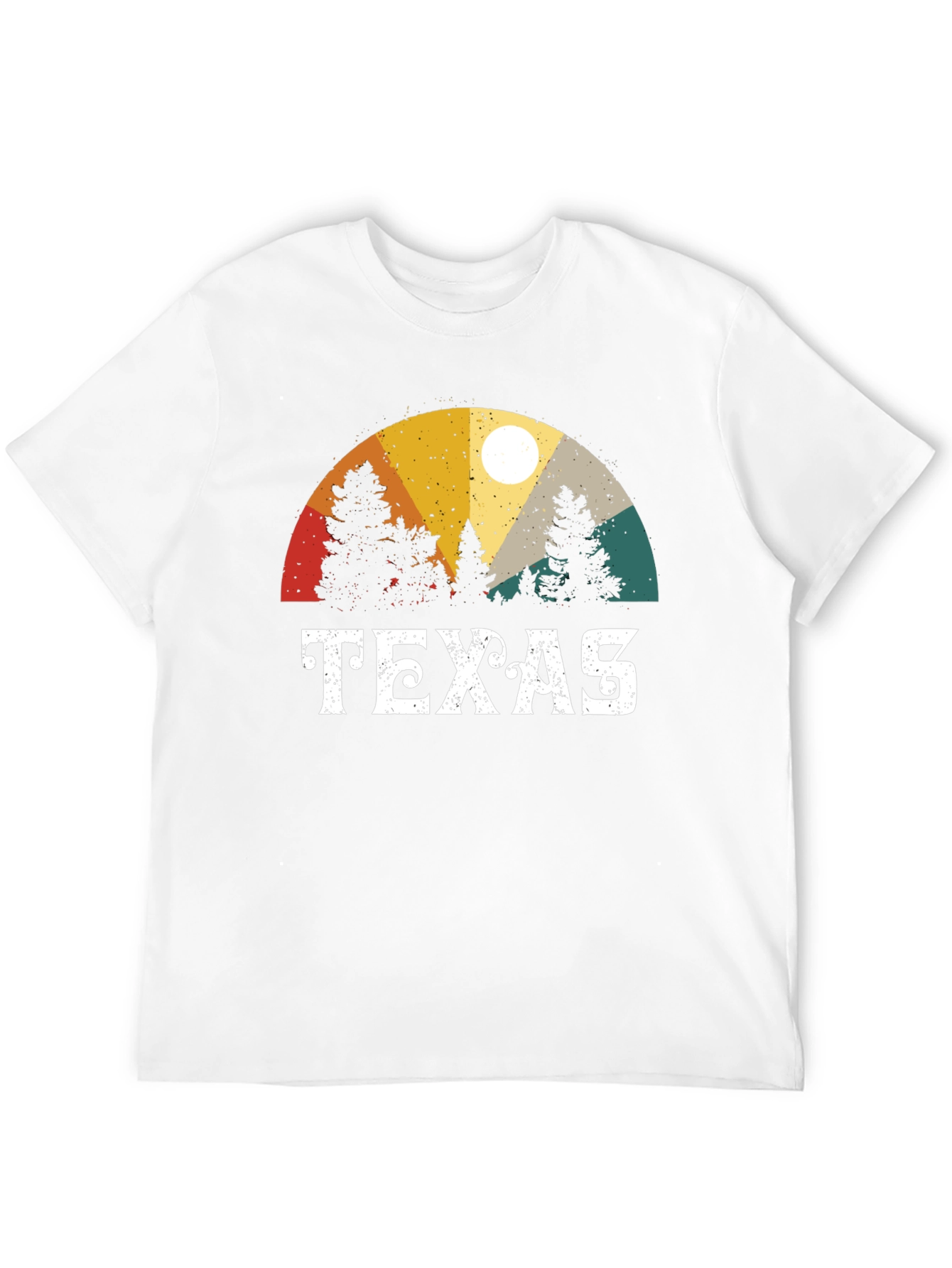 Texas Retro Graphic Tee - Nature Inspired T-Shirt