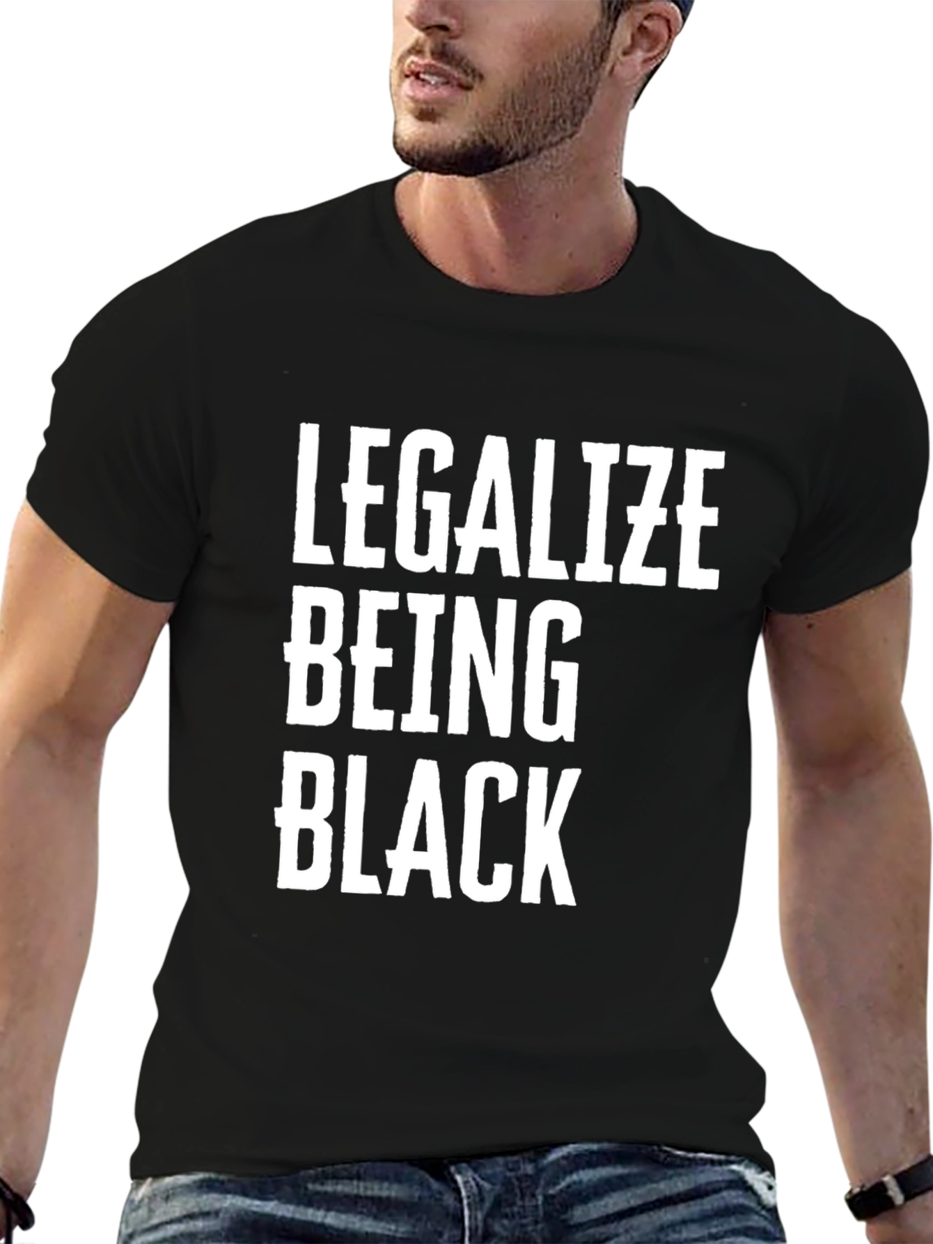 Legalize Being Black Statement Tee