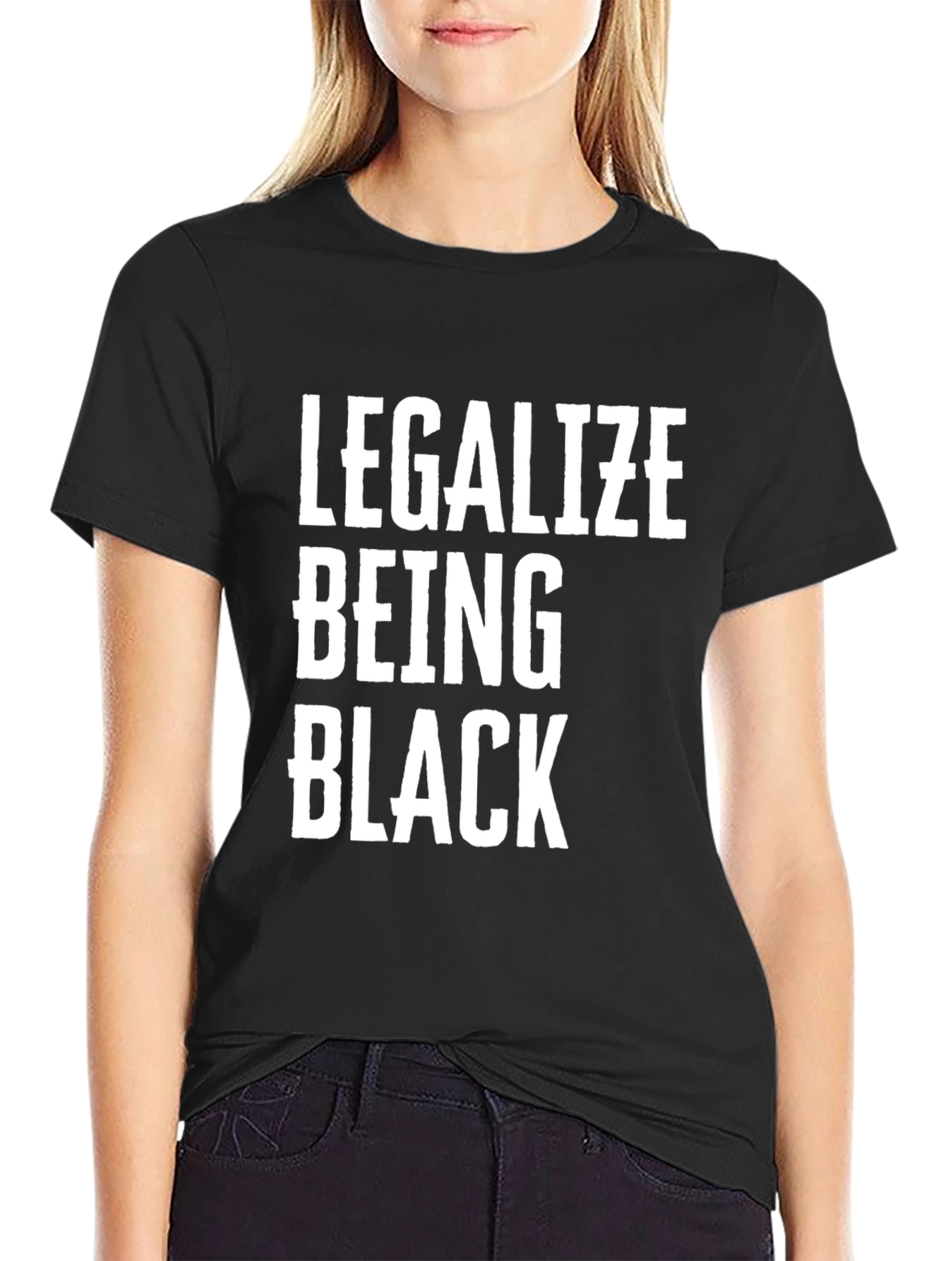 Legalize Being Black Statement Tee