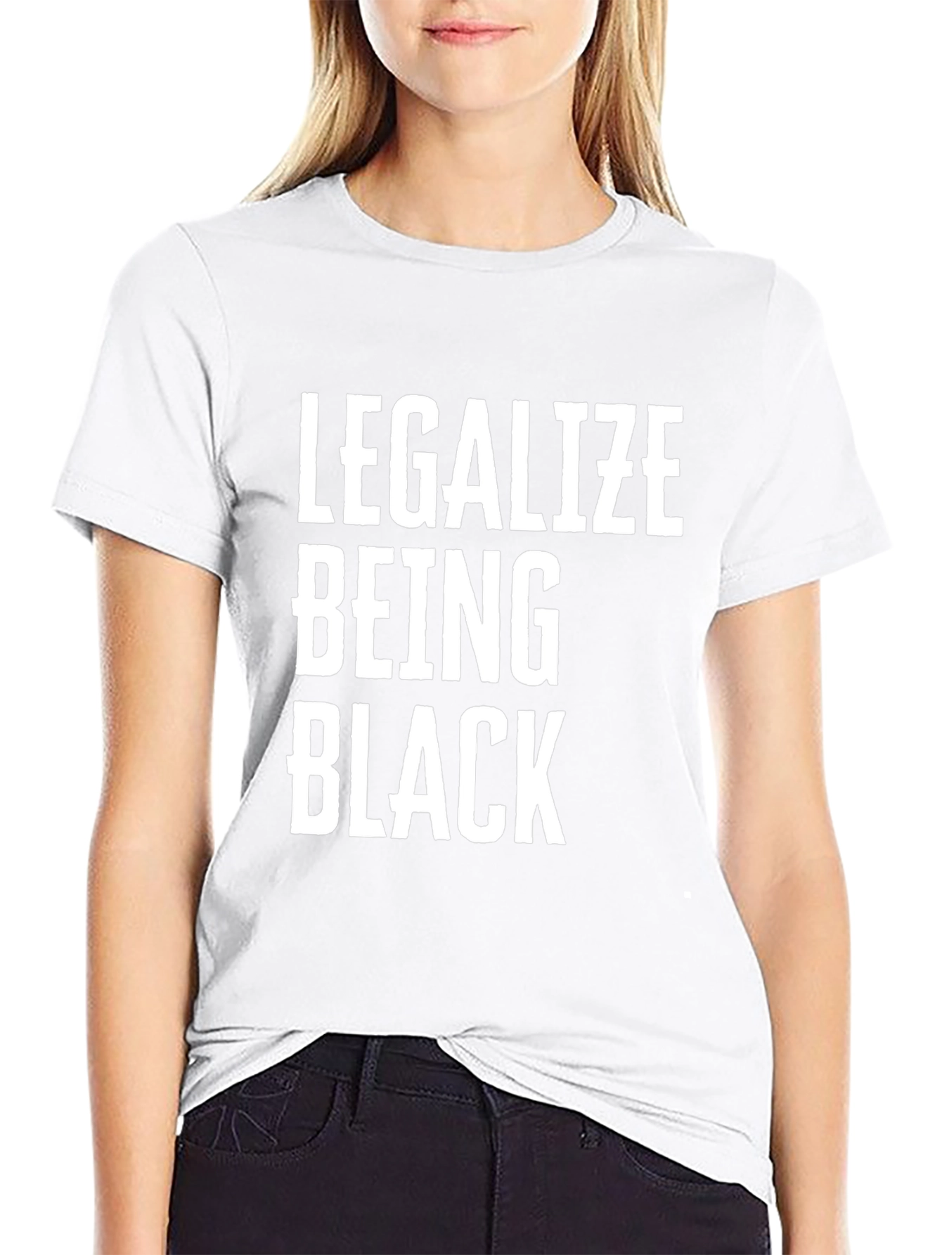 Legalize Being Black Statement Tee