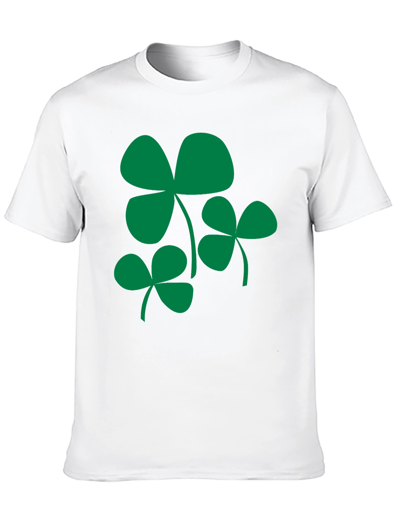 Shamrock Black T-Shirt - St. Patricks Day Apparel