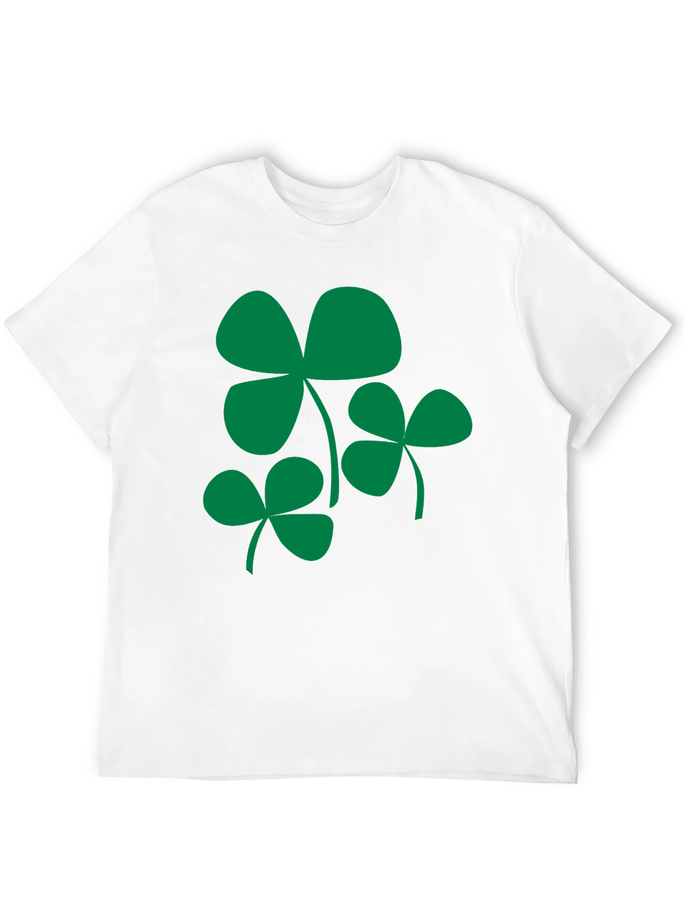 Shamrock Black T-Shirt - St. Patricks Day Apparel