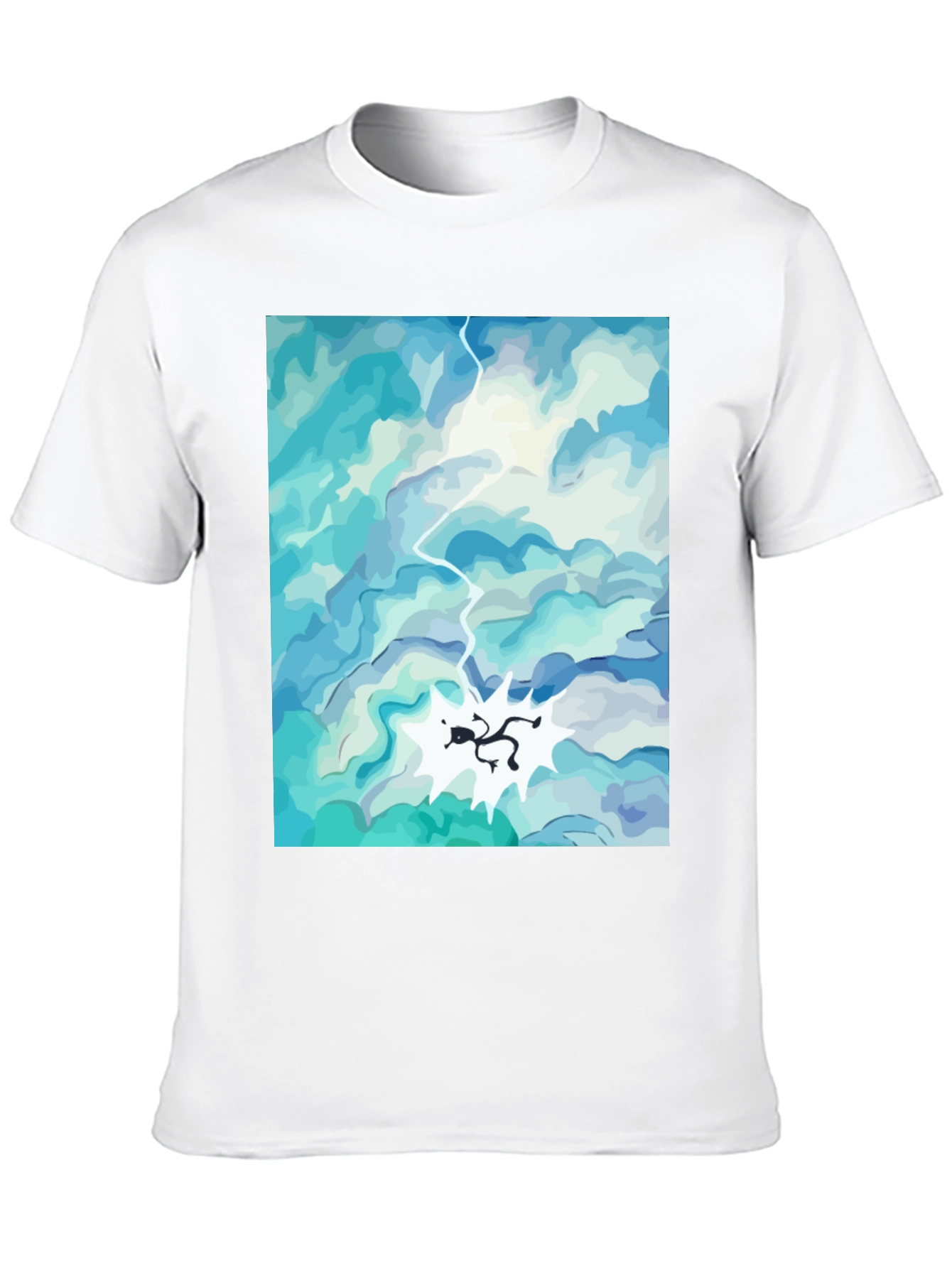 Sky Diver Black T-Shirt