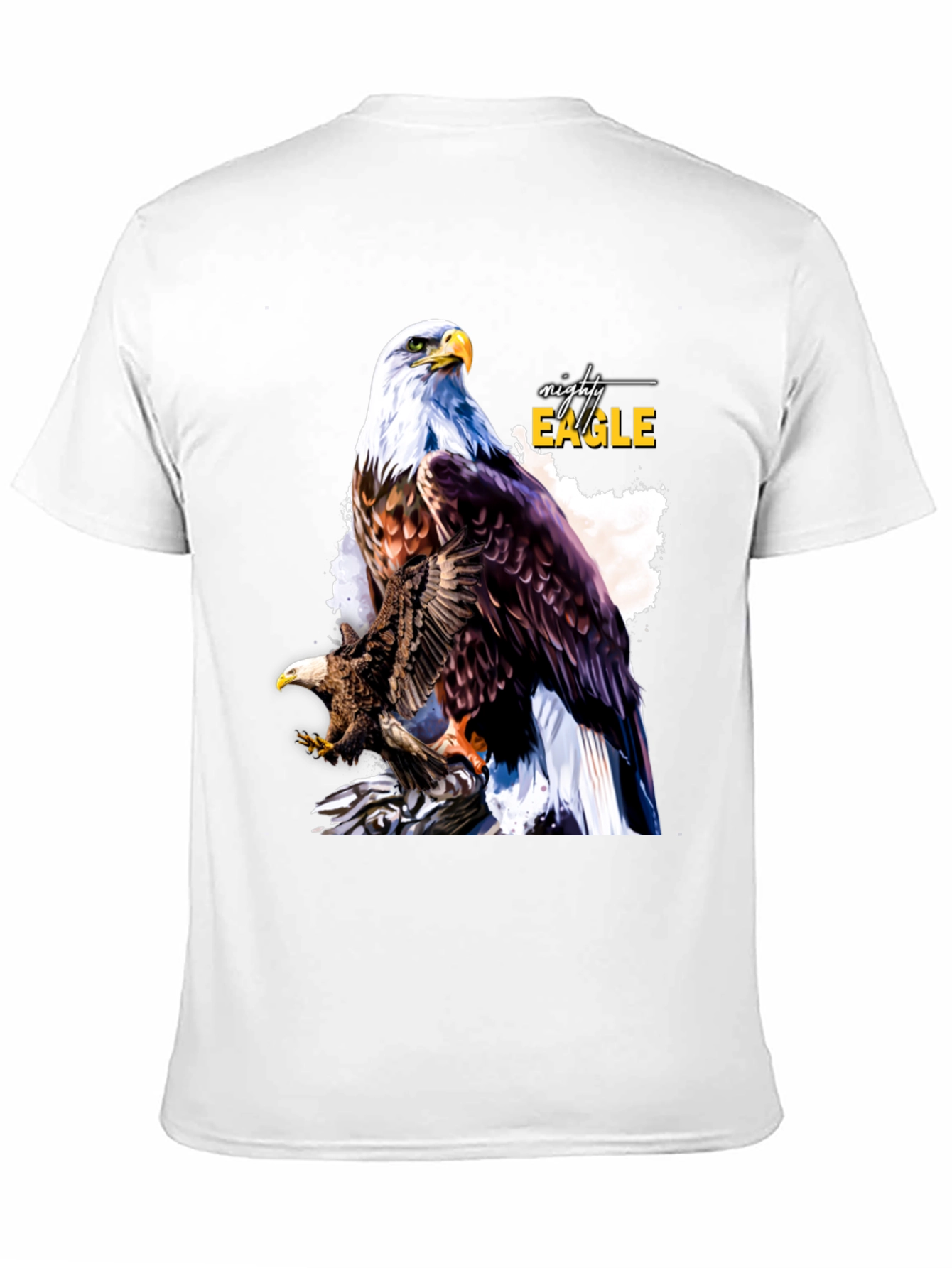 Mighty Eagle Graphic Tee - Mens Black T-Shirt