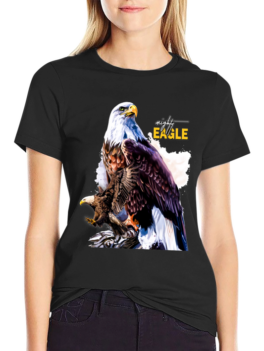 Mighty Eagle Graphic Tee - Mens Black T-Shirt