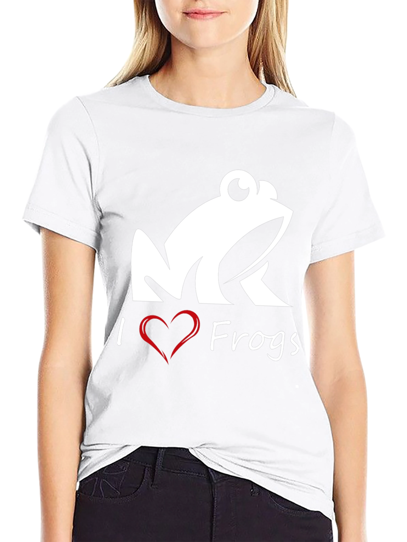 I Heart Frogs T-Shirt - Cute Amphibian Tee
