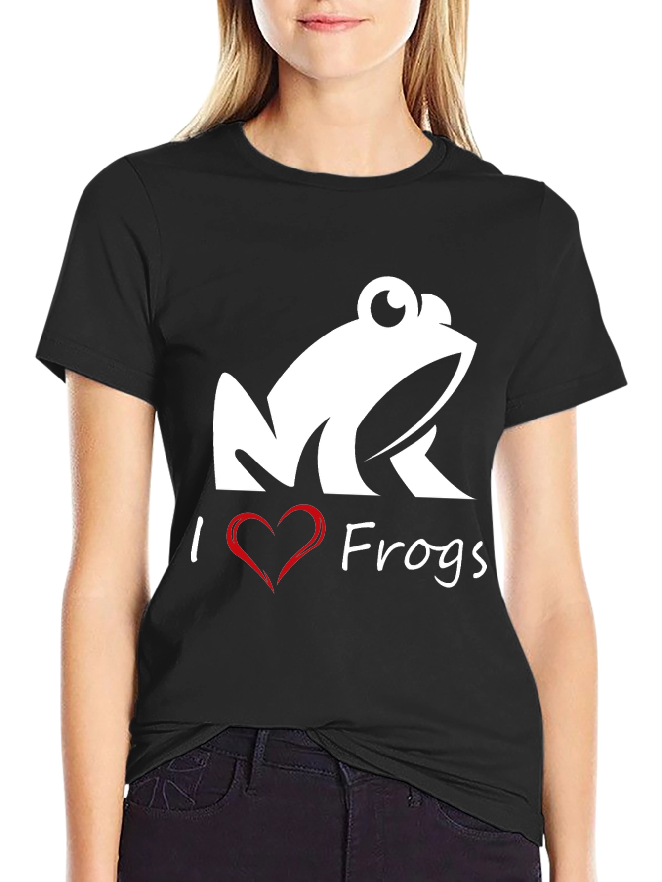 I Heart Frogs T-Shirt - Cute Amphibian Tee