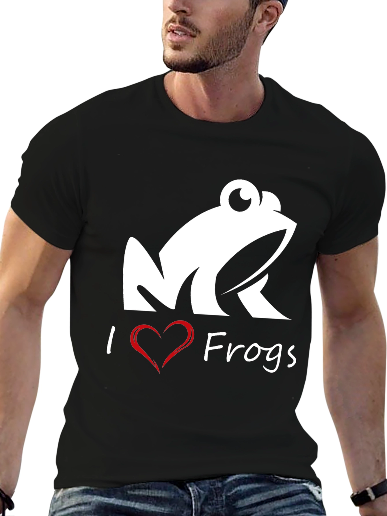 I Heart Frogs T-Shirt - Cute Amphibian Tee