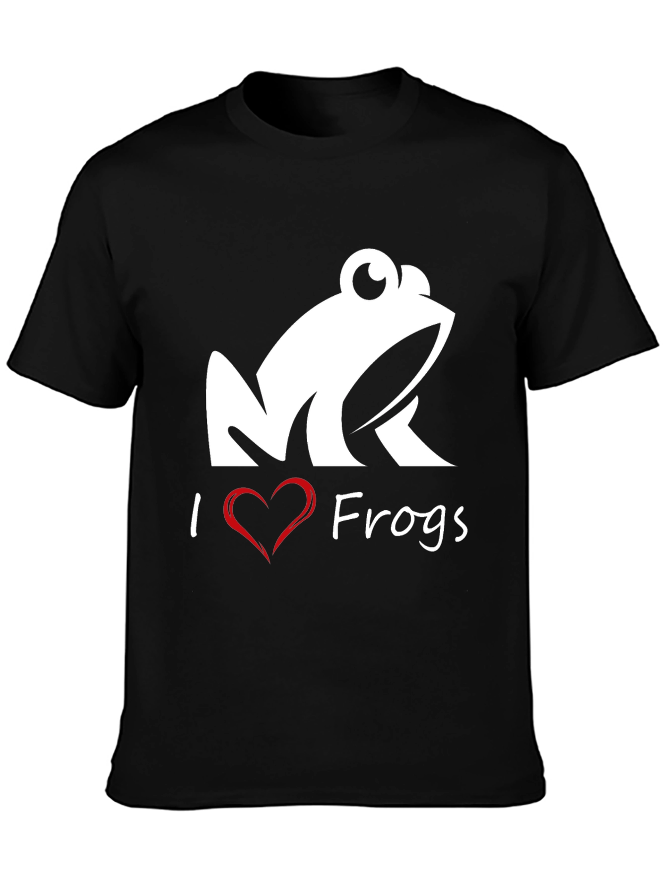 I Heart Frogs T-Shirt - Cute Amphibian Tee