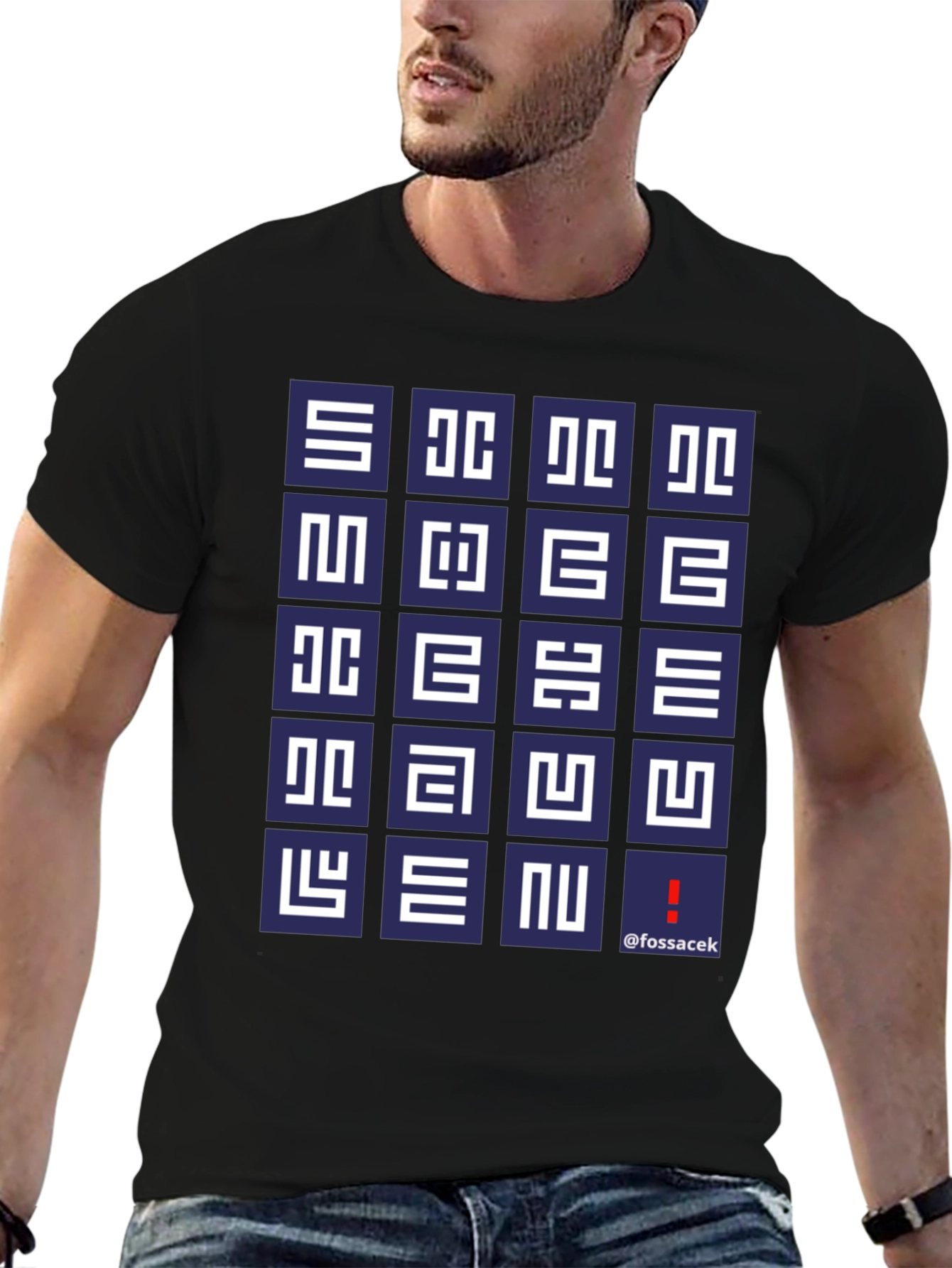Geometric Pattern T-Shirt
