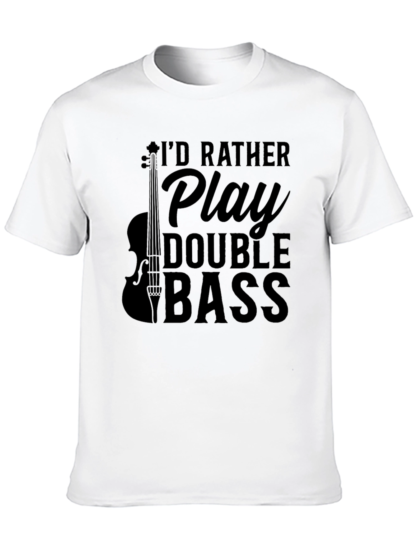 Double Bass Player T-Shirt - Music Lover Gift