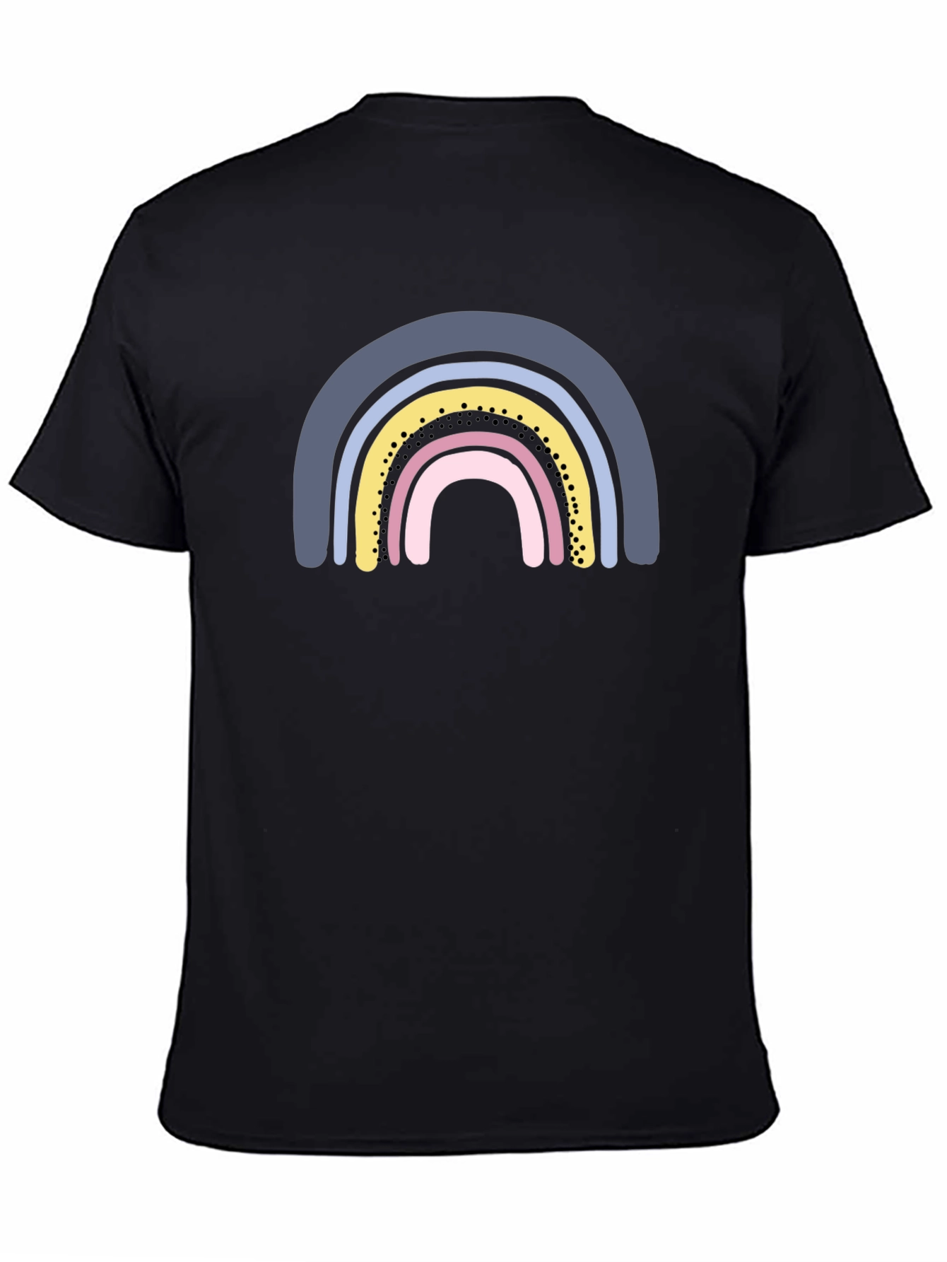 Rainbow Graphic Tee - Unisex Cotton T-Shirt
