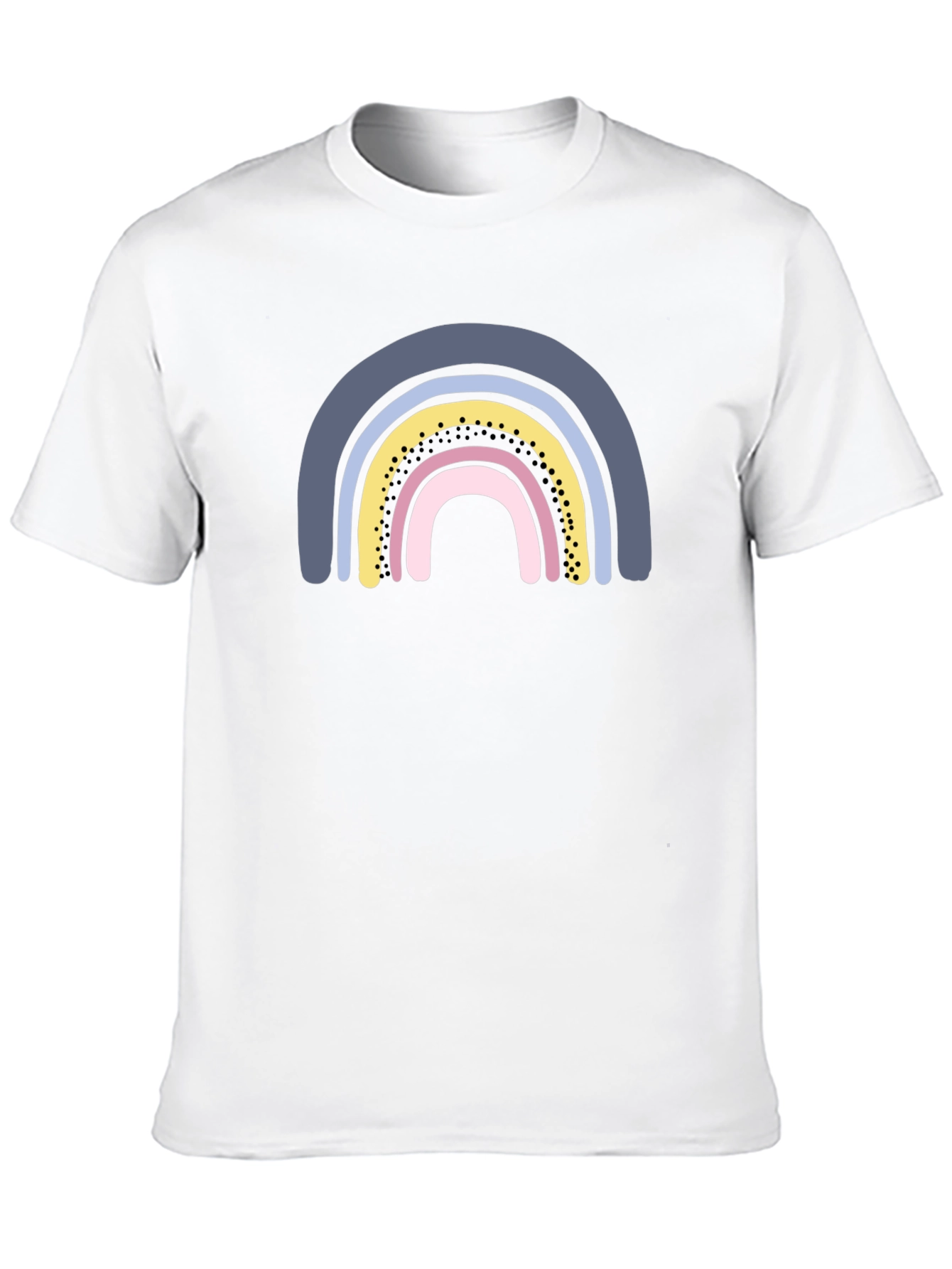 Rainbow Graphic Tee - Unisex Cotton T-Shirt