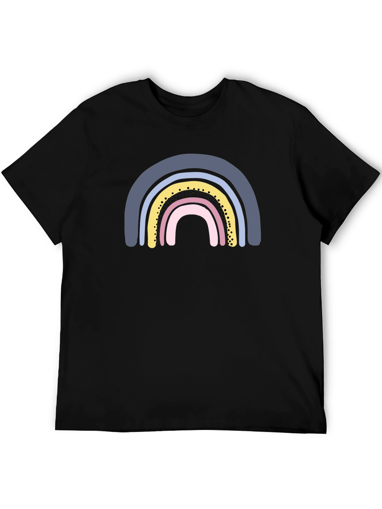 Rainbow Graphic Tee - Unisex Cotton T-Shirt