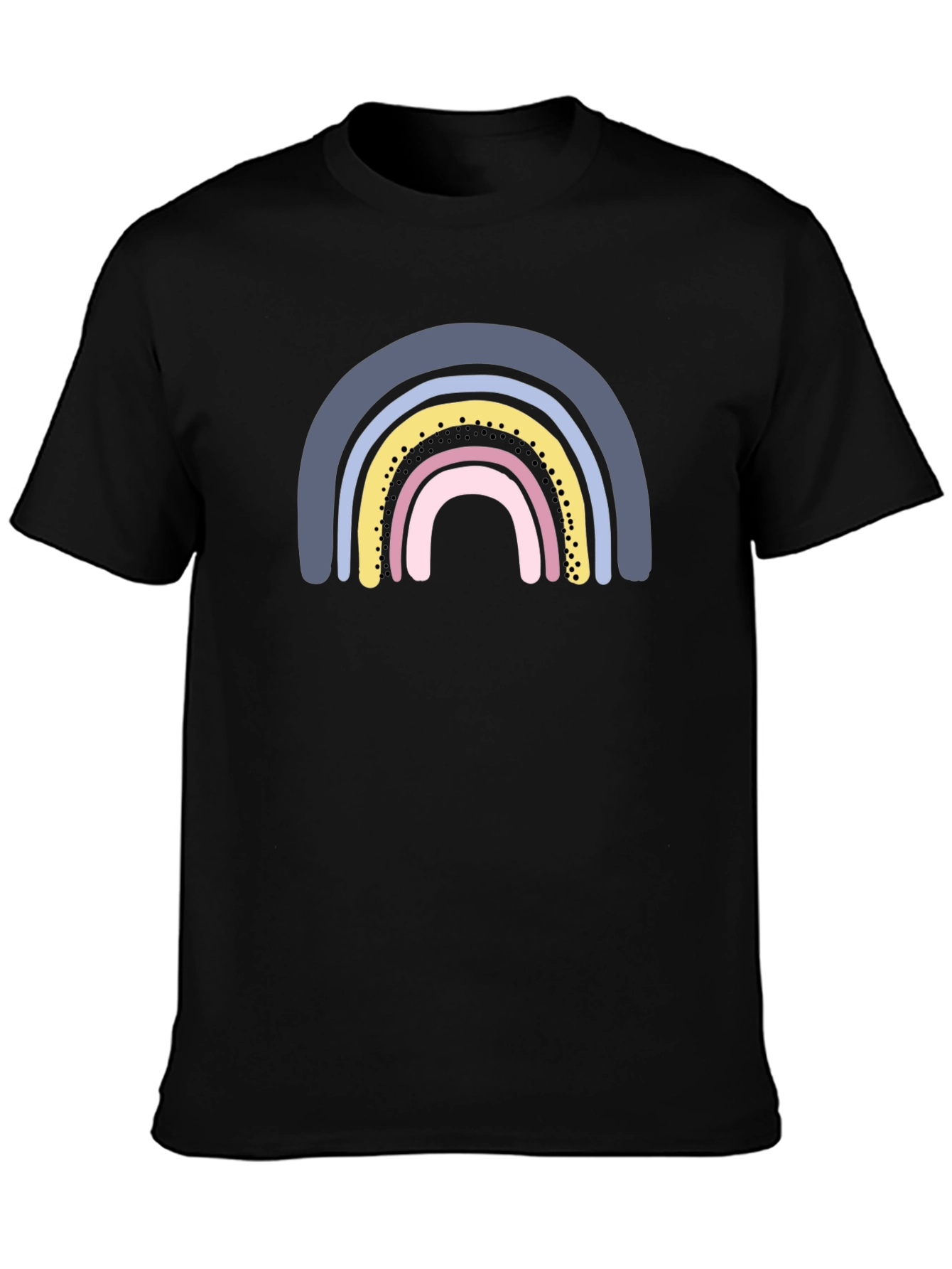 Rainbow Graphic Tee - Unisex Cotton T-Shirt