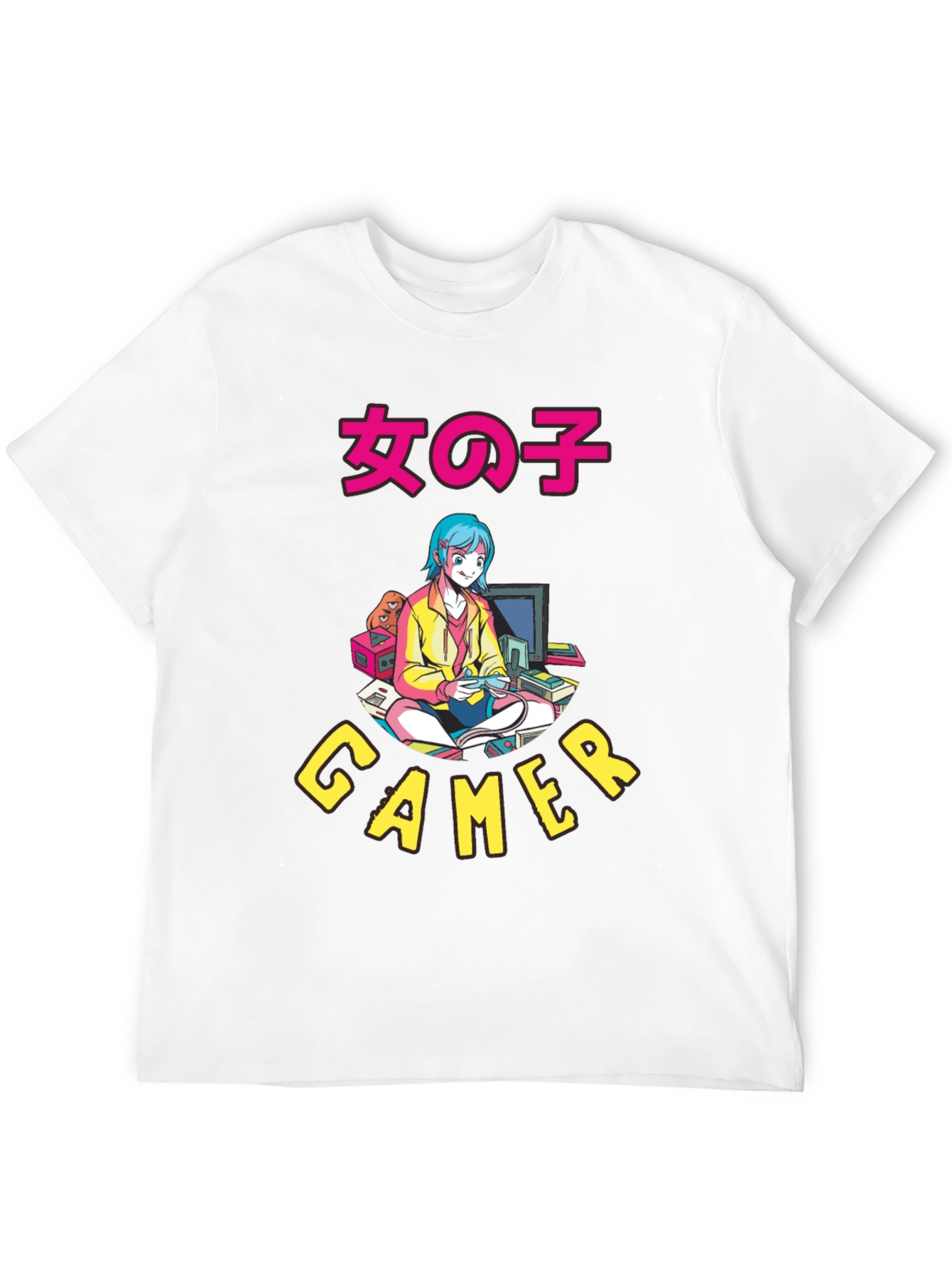 Anime Gamer Graphic T-Shirt