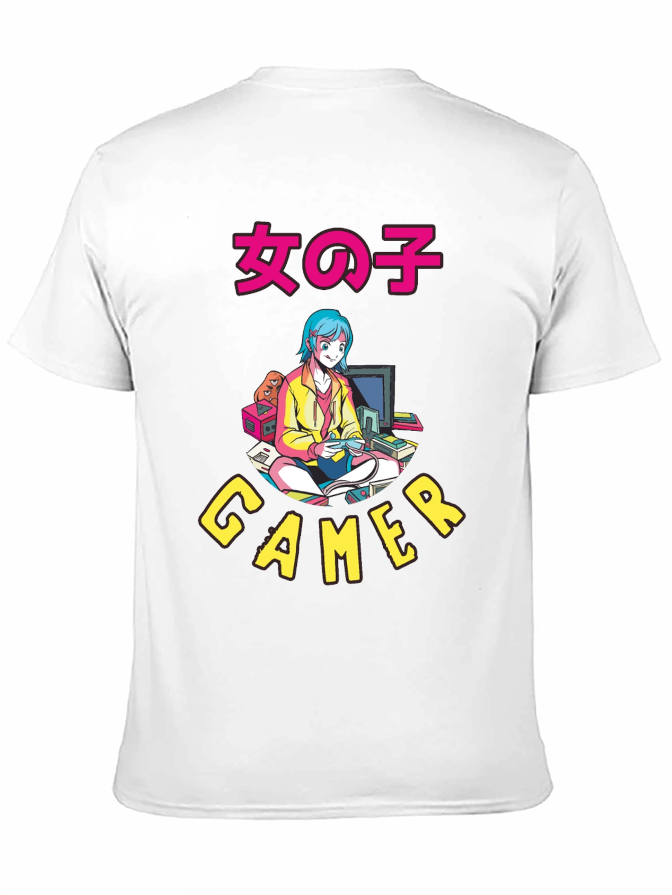Anime Gamer Graphic T-Shirt