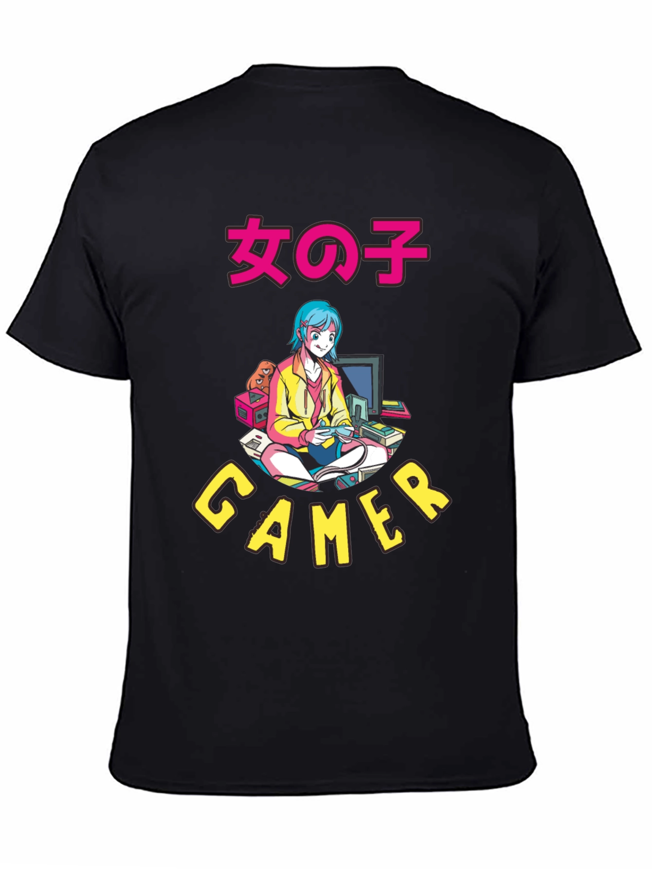 Anime Gamer Graphic T-Shirt