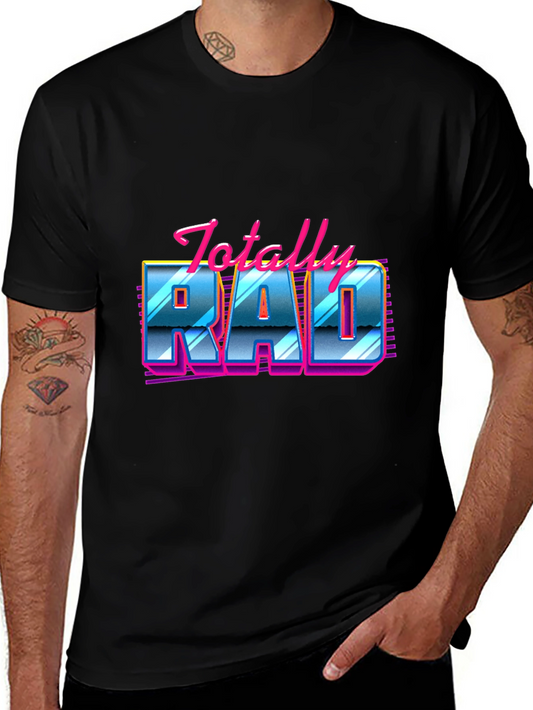 Totally Rad 80s Retro Graphic Tee