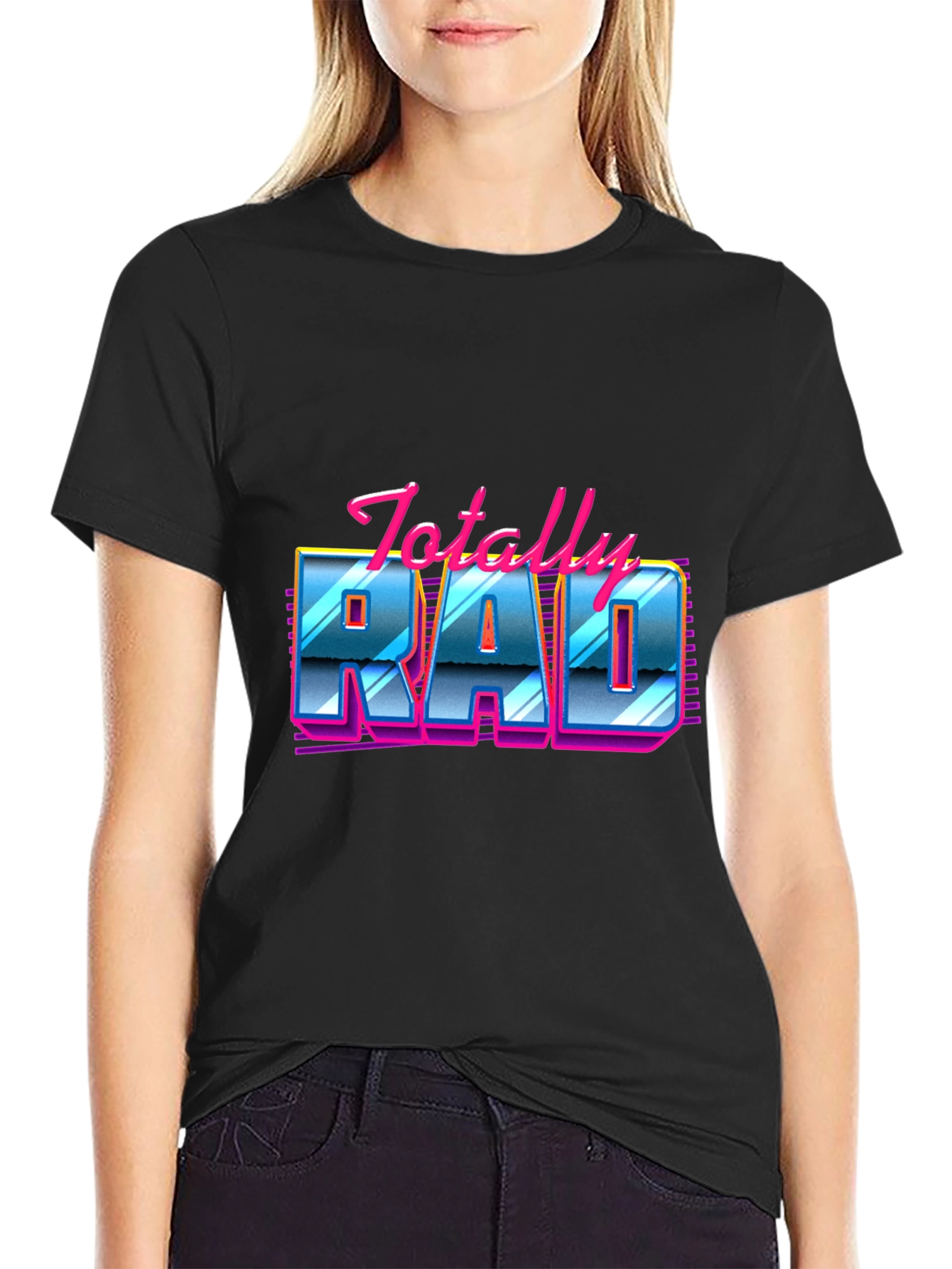 Totally Rad 80s Retro Graphic Tee