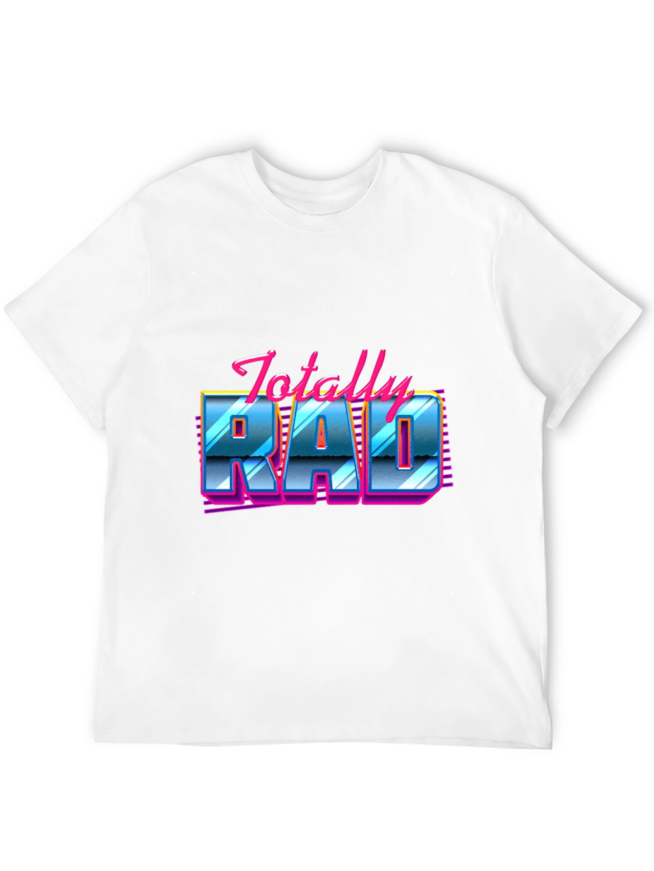 Totally Rad 80s Retro Graphic Tee