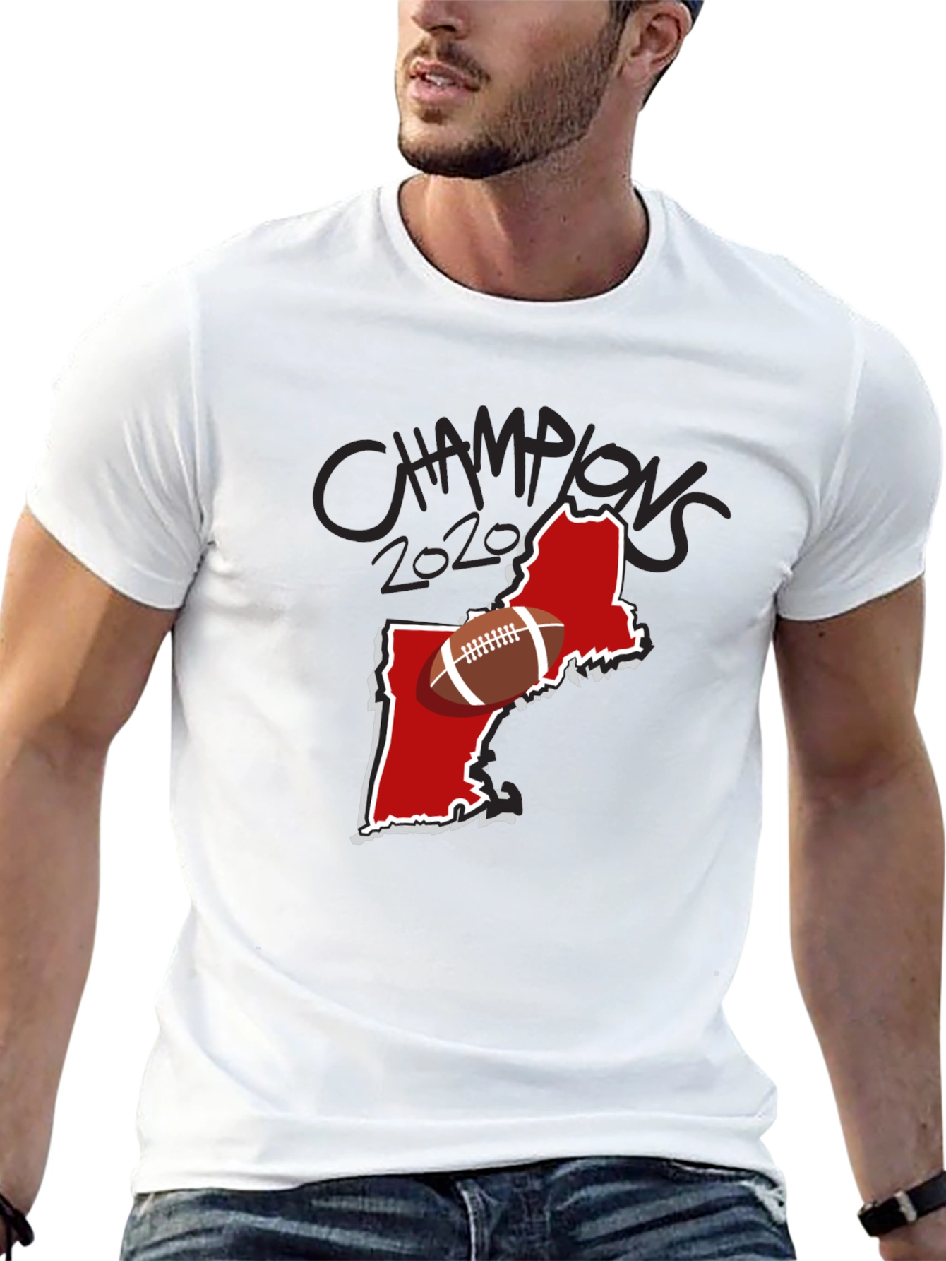 Champions 2020 Football T-Shirt