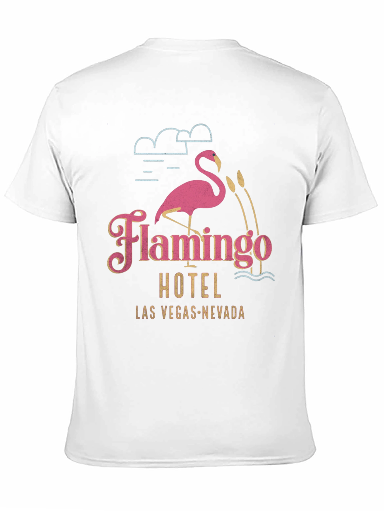 Flamingo Hotel T-Shirt - Las Vegas Retro Graphic Tee