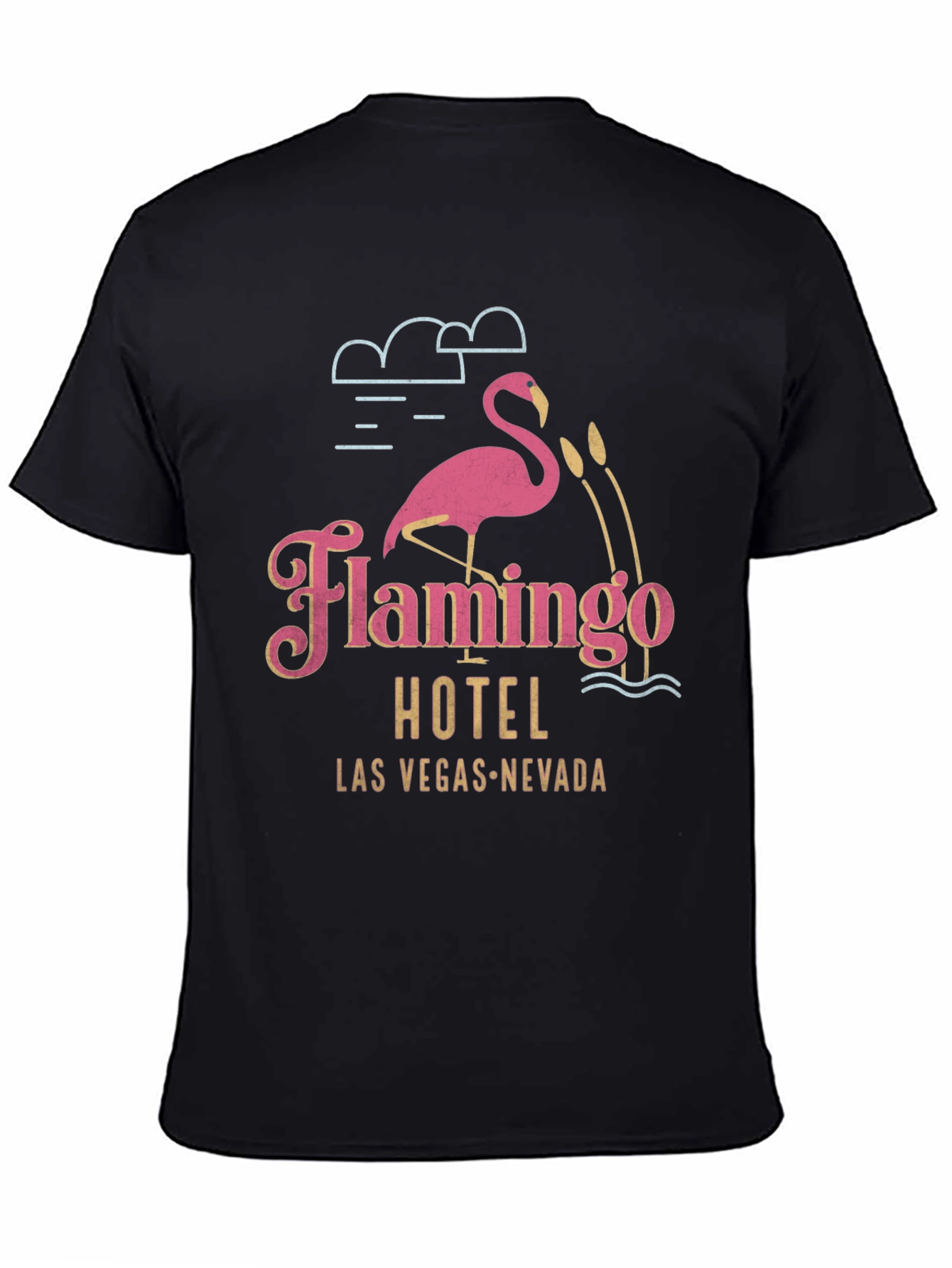 Flamingo Hotel T-Shirt - Las Vegas Retro Graphic Tee