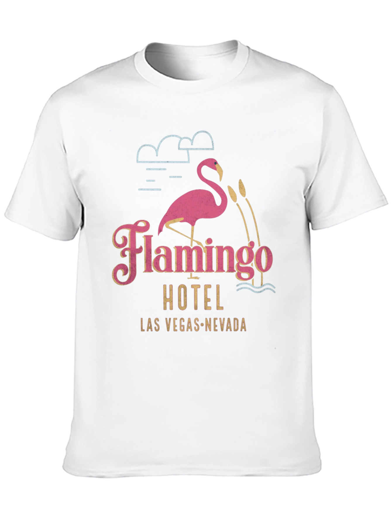 Flamingo Hotel T-Shirt - Las Vegas Retro Graphic Tee