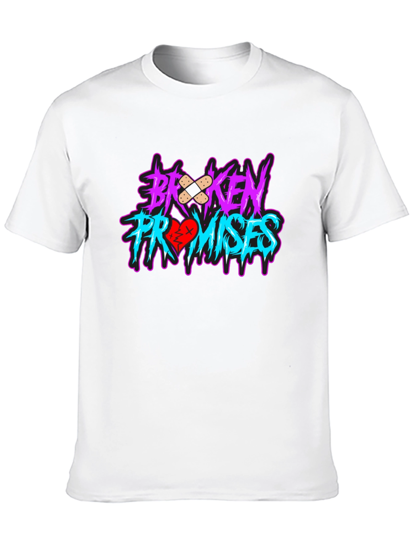 Broken Promises Graphic Tee - Black