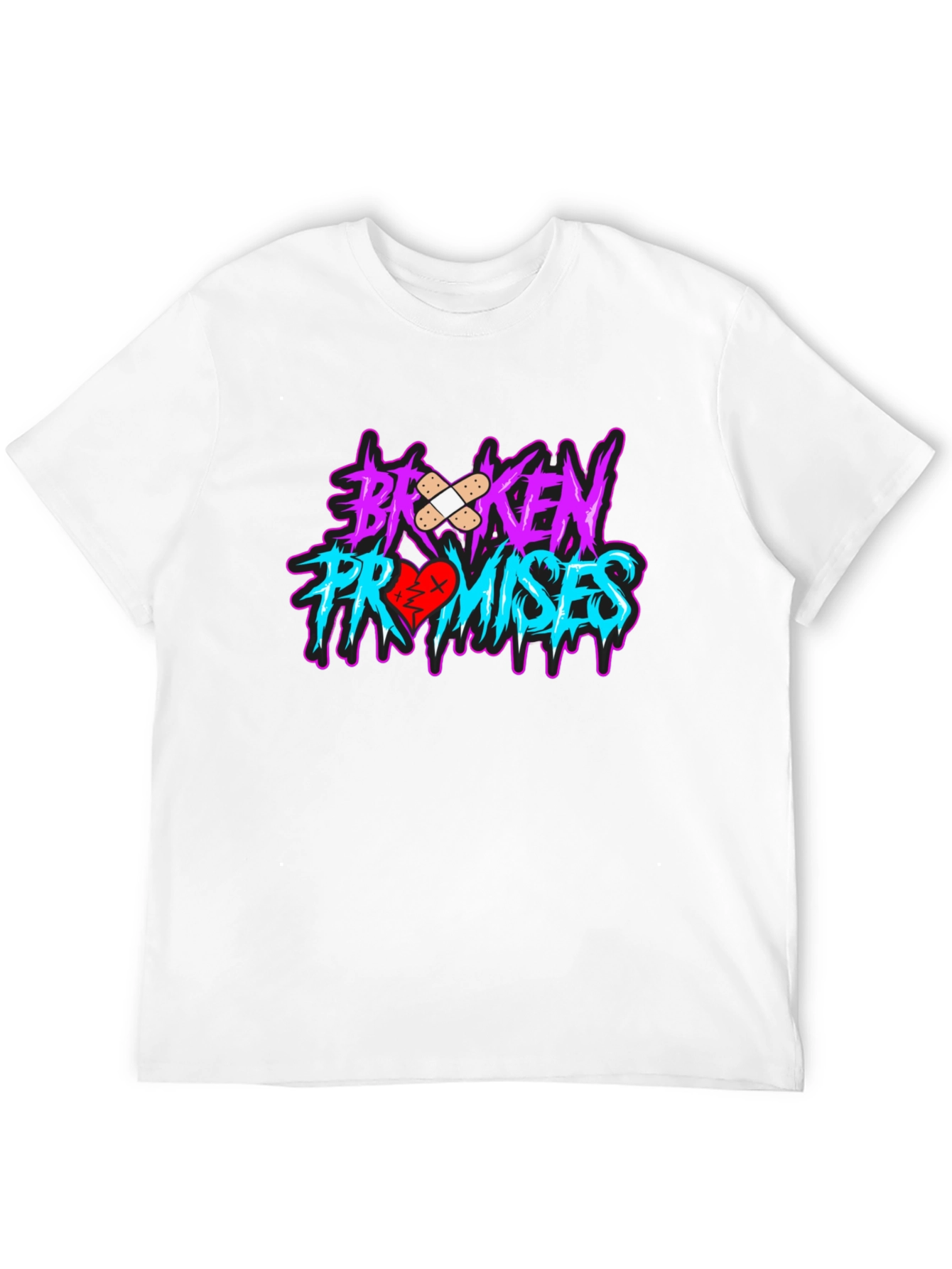 Broken Promises Graphic Tee - Black