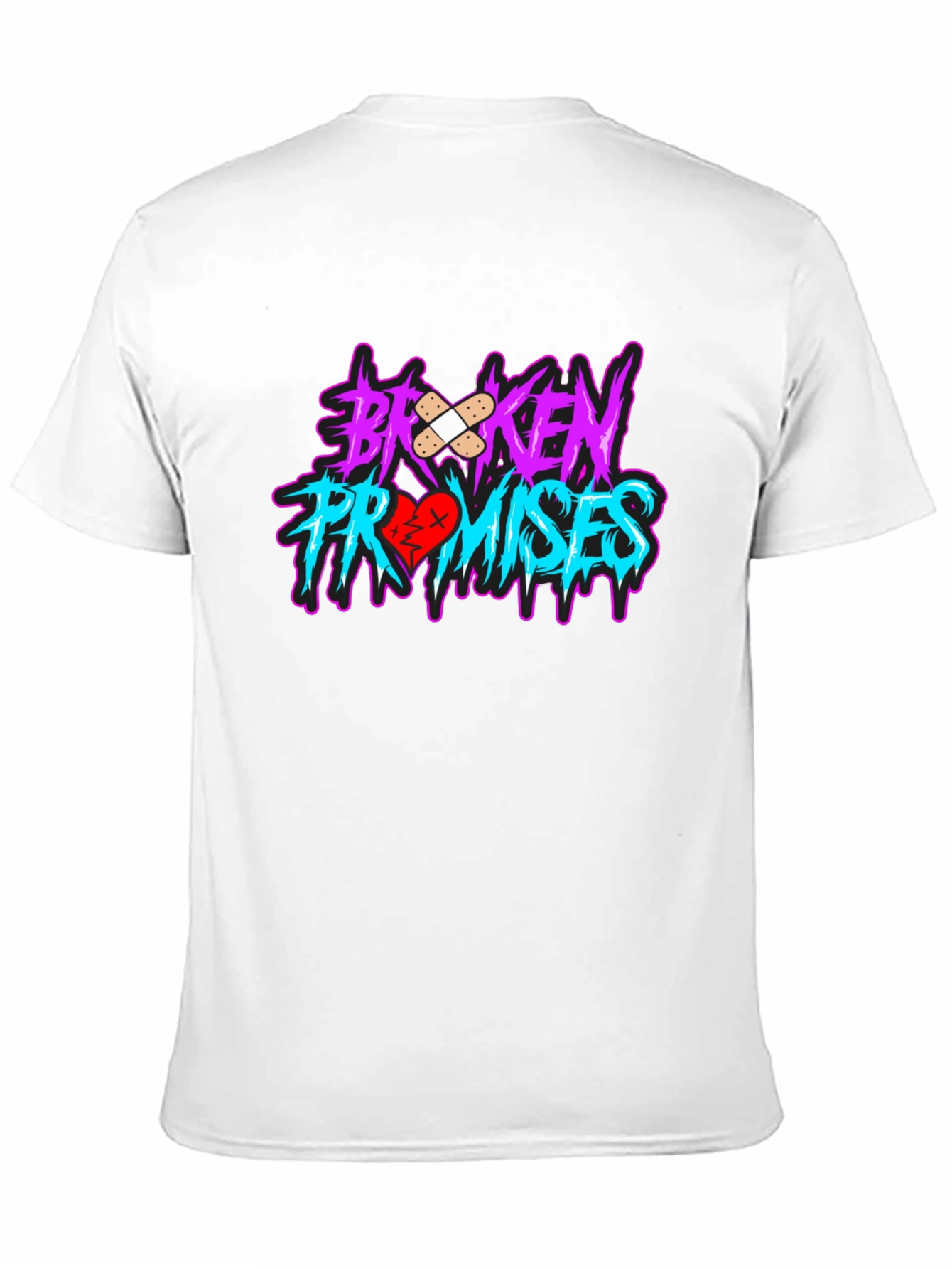Broken Promises Graphic Tee - Black