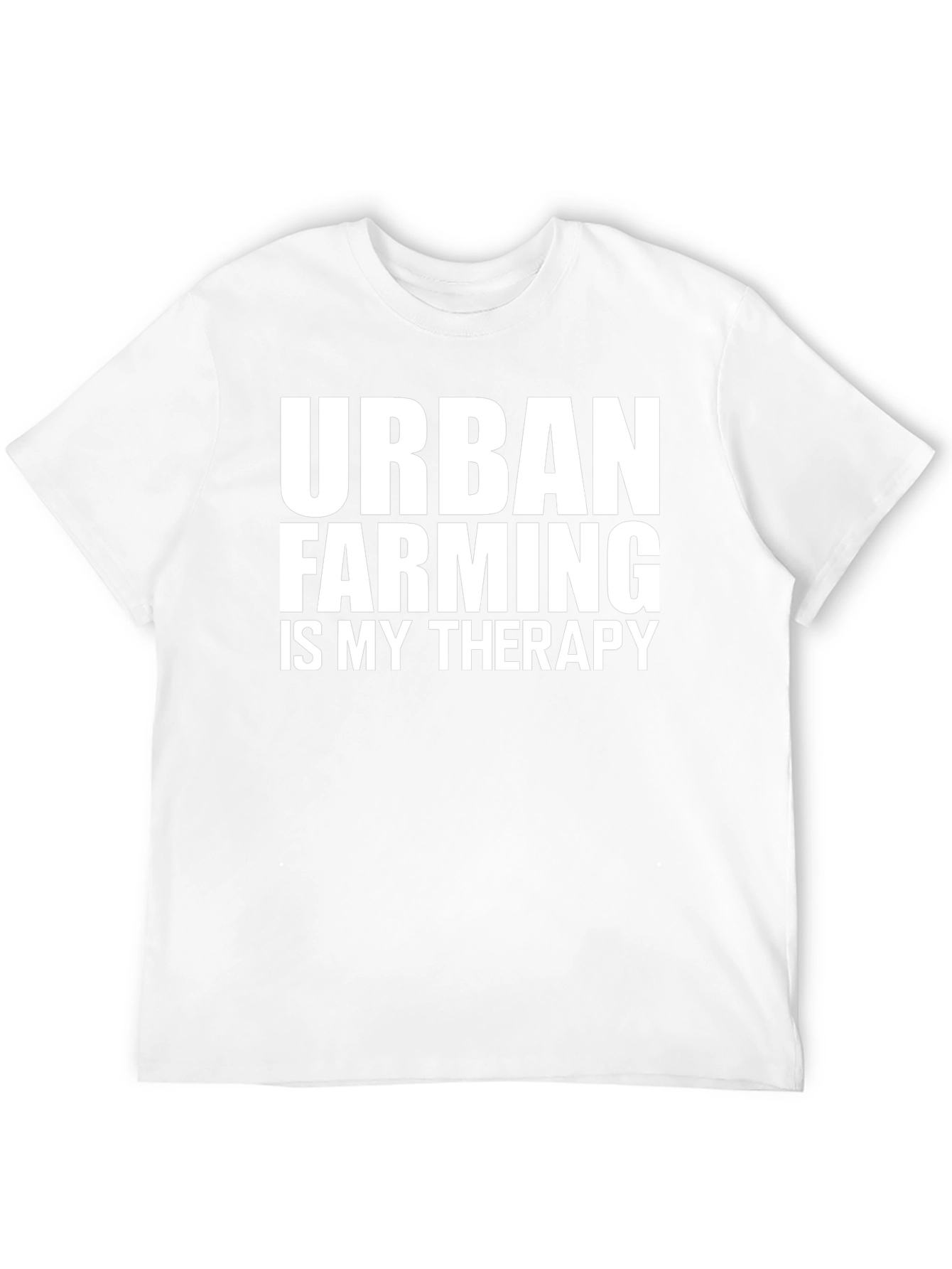 Urban Farming Therapy T-Shirt - Black