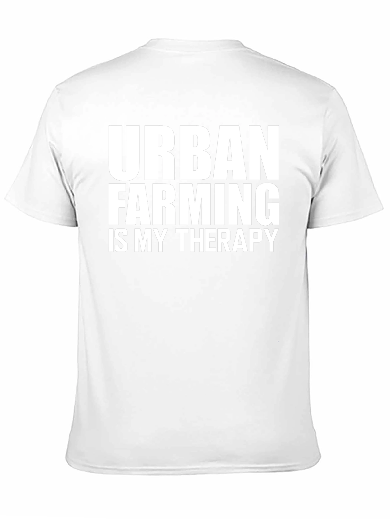Urban Farming Therapy T-Shirt - Black