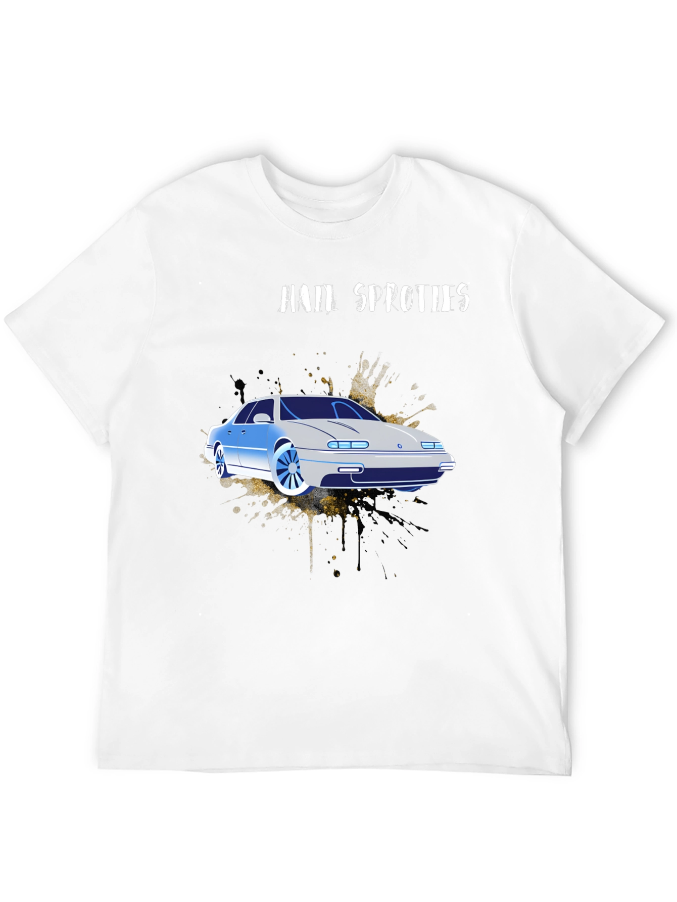 Hail Sprotics Car Graphic T-Shirt