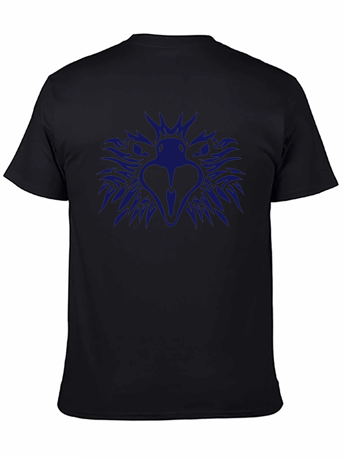 Mens Black Eagle Graphic Tee
