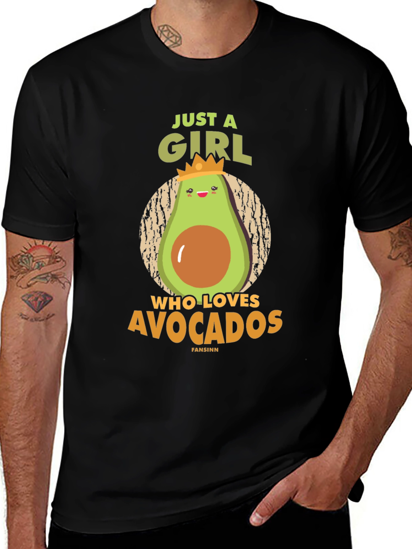 Just a Girl Who Loves Avocados T-Shirt