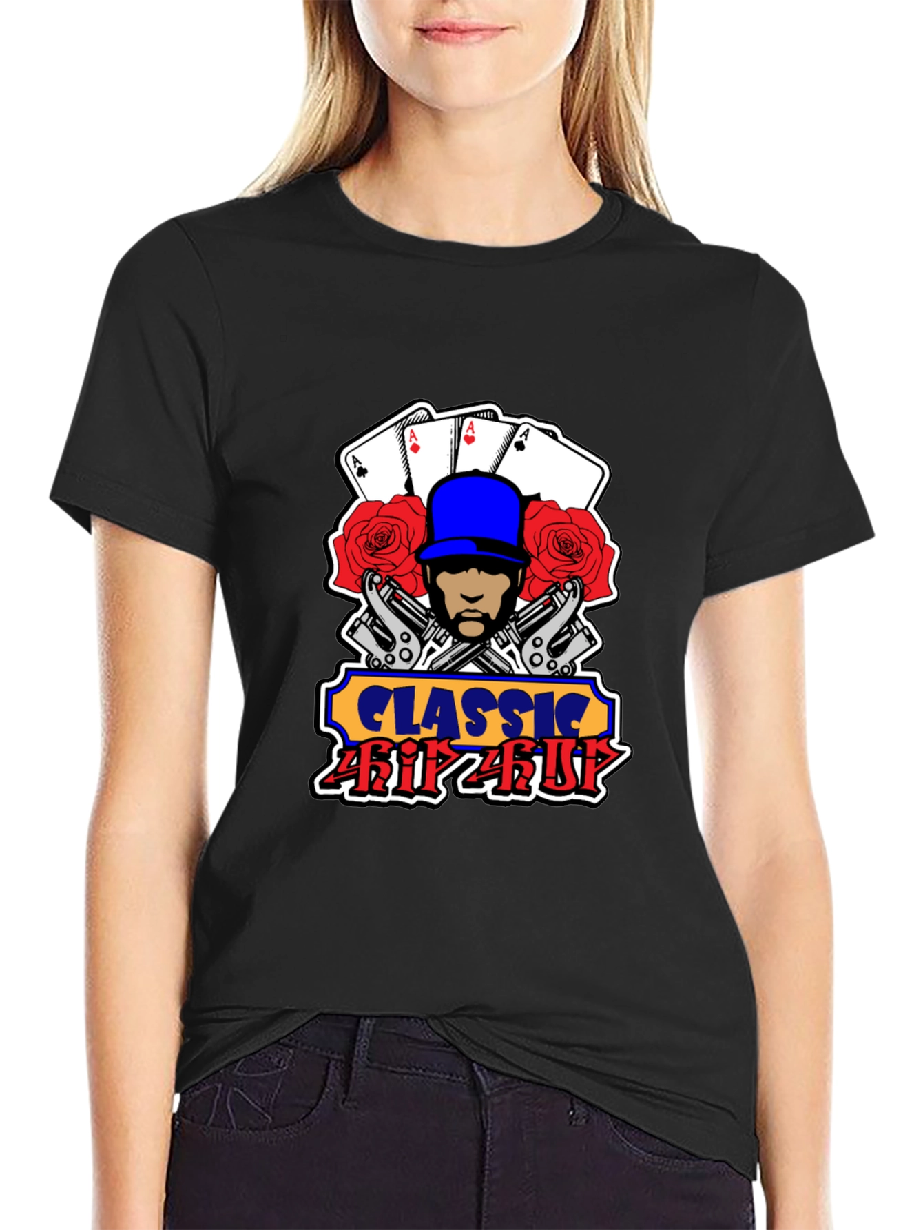 Classic Hip Hop Graphic T-Shirt