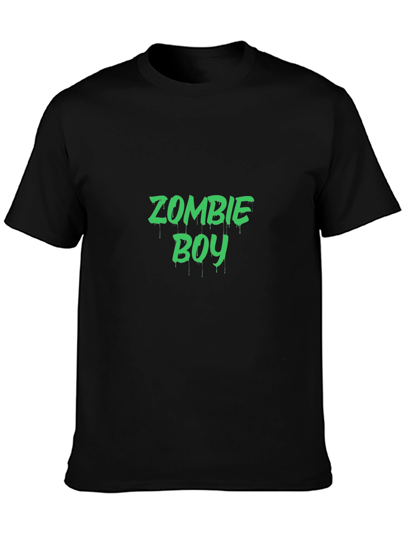 Zombie Boy Graphic T-Shirt - Black