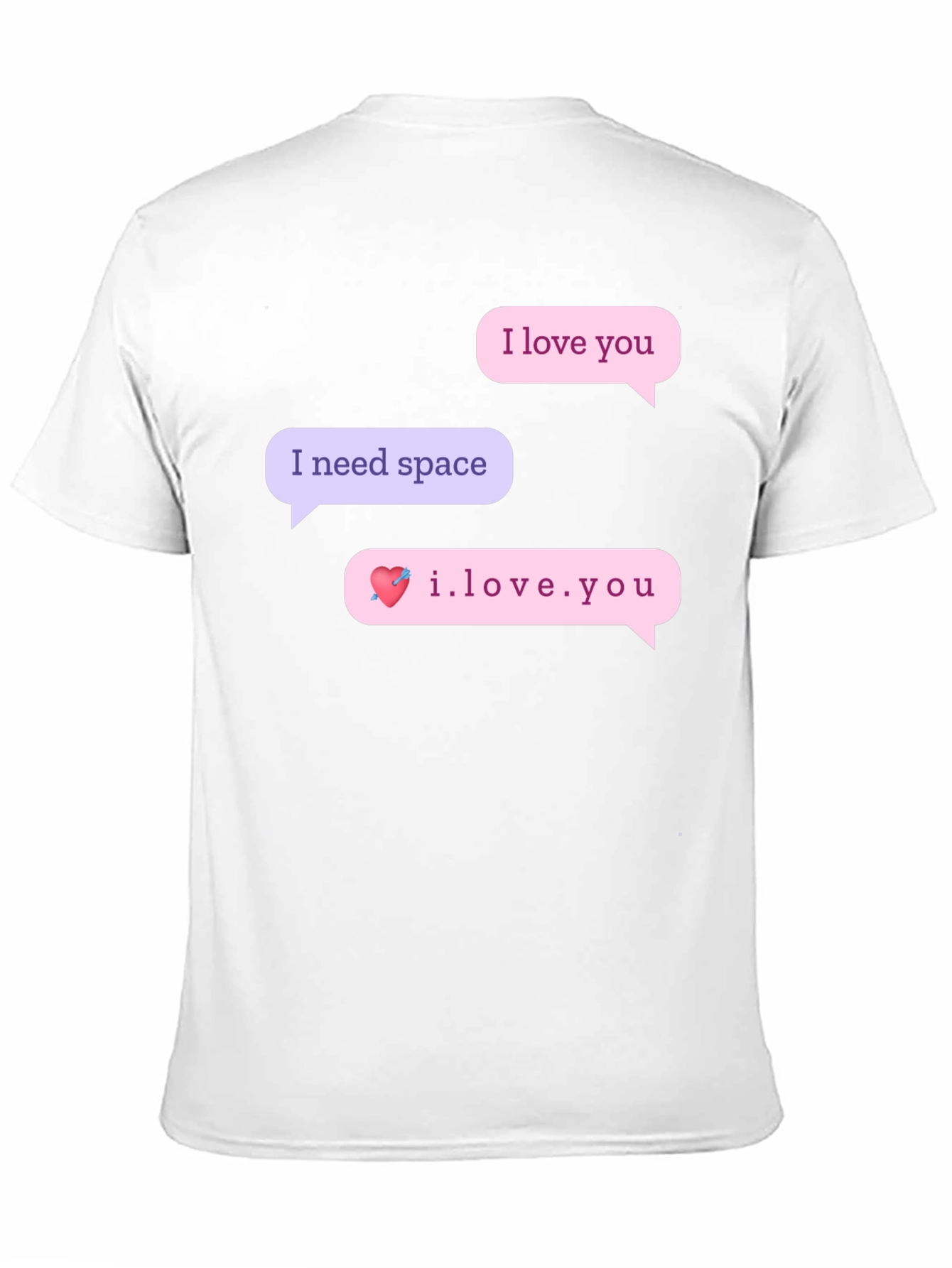 Funny T-Shirt With Conversation Bubbles