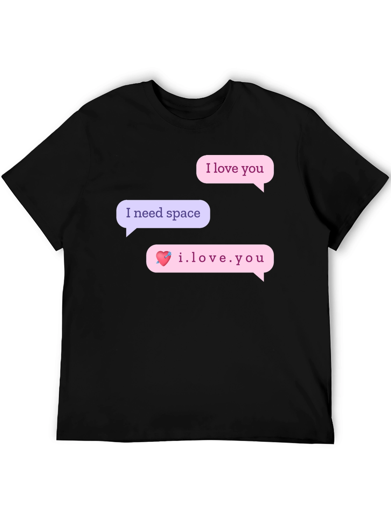 Funny T-Shirt With Conversation Bubbles