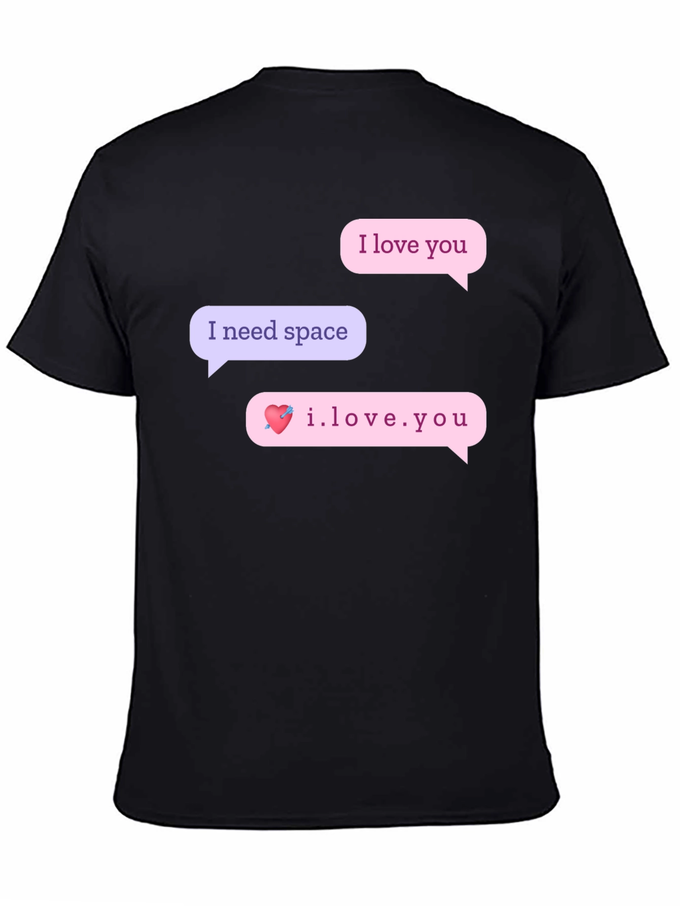 Funny T-Shirt With Conversation Bubbles